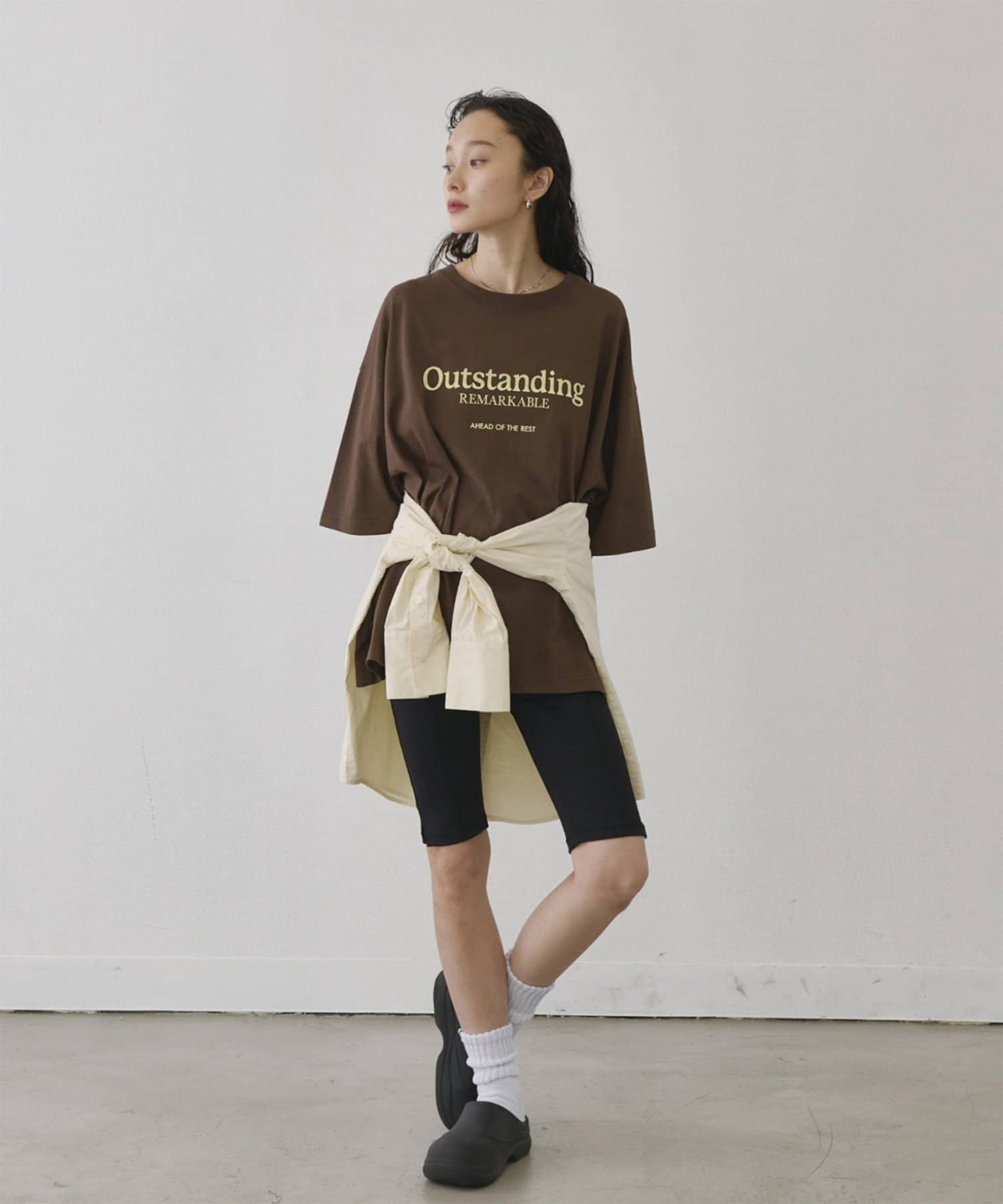 COLONY 2139(コロニー トゥーワンスリーナイン) 【汗じみ防止】アソートロゴプリントTシャツ