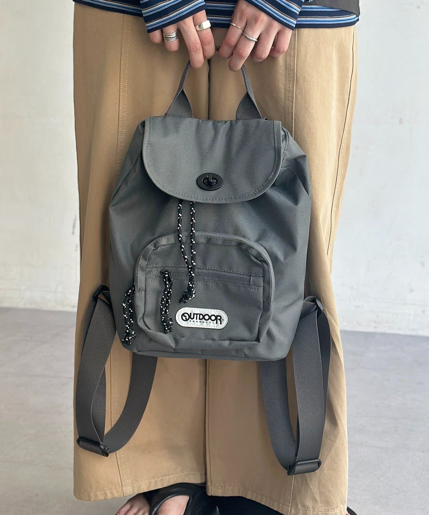 CPCM(シーピーシーエム) 【OUTDOOR PRODUCTS】ターンロックリュック