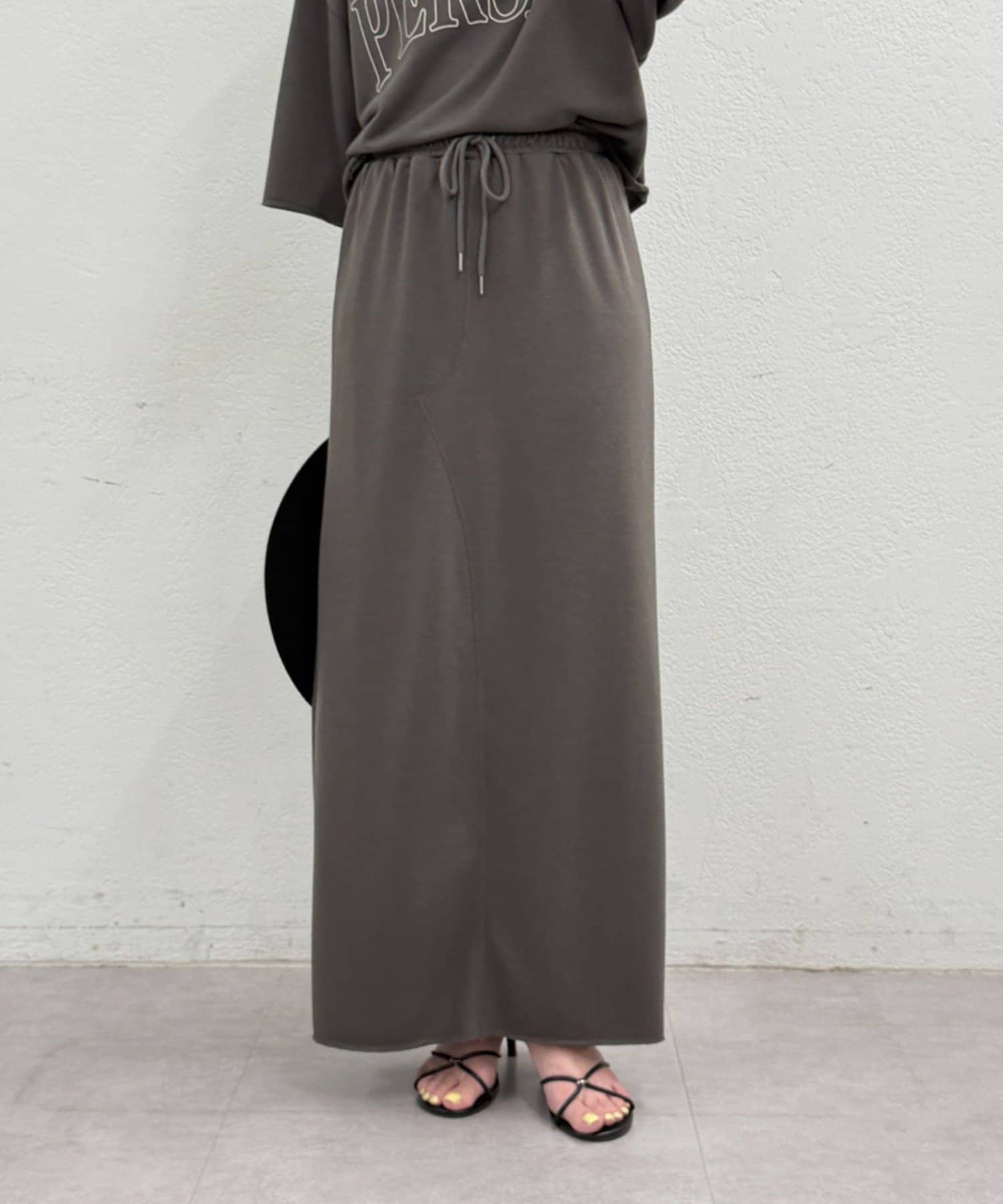LOUNGEDRESS(ラウンジドレス) ≪セットアップ対応可≫カットマキシスカート