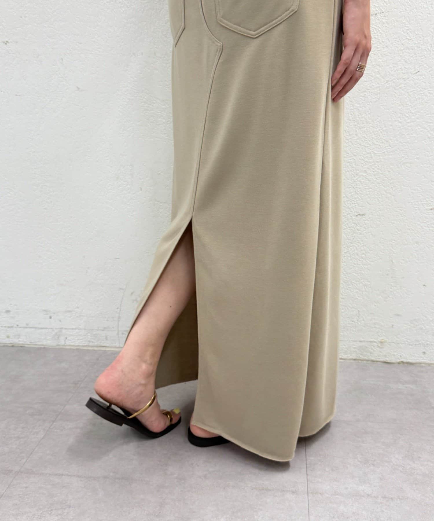 LOUNGEDRESS(ラウンジドレス) ≪セットアップ対応可≫カットマキシスカート