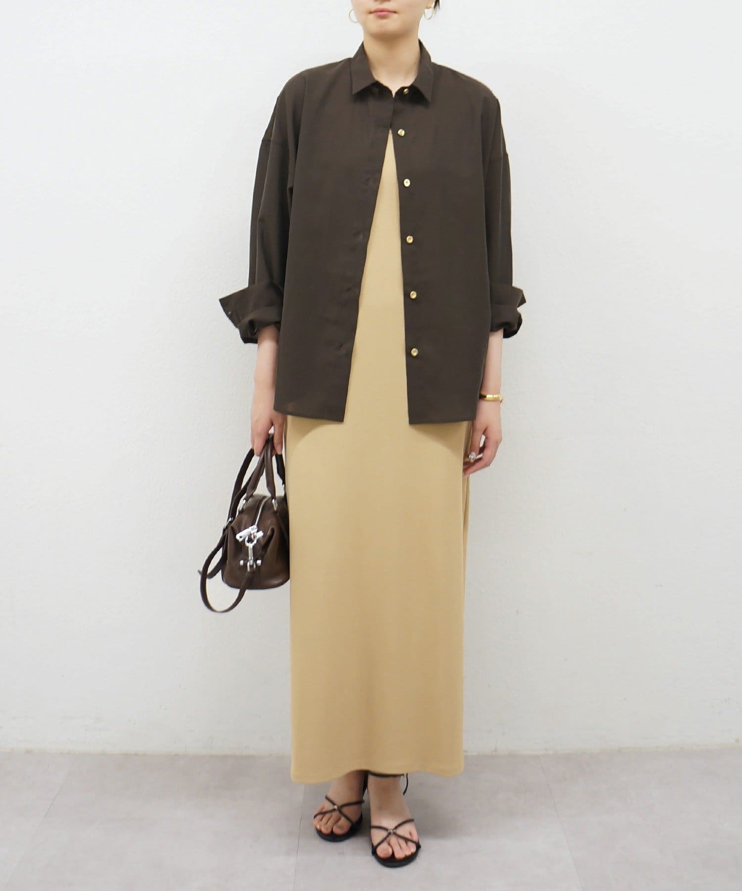 LOUNGEDRESS(ラウンジドレス) カットマキシワンピース