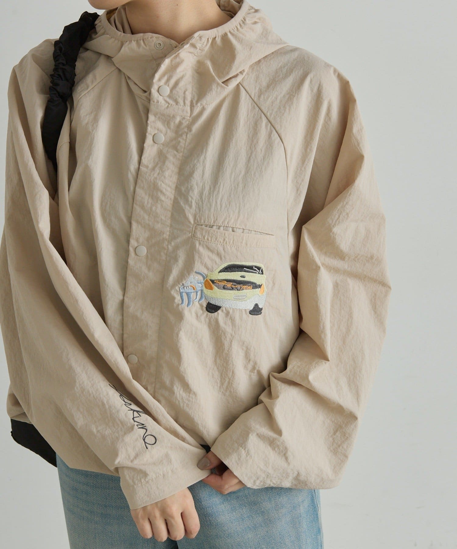 ear PAPILLONNER(イア パピヨネ) 【Takuro Matsui×ear】コラボウインドブレーカー《撥水/UV加工あり》
