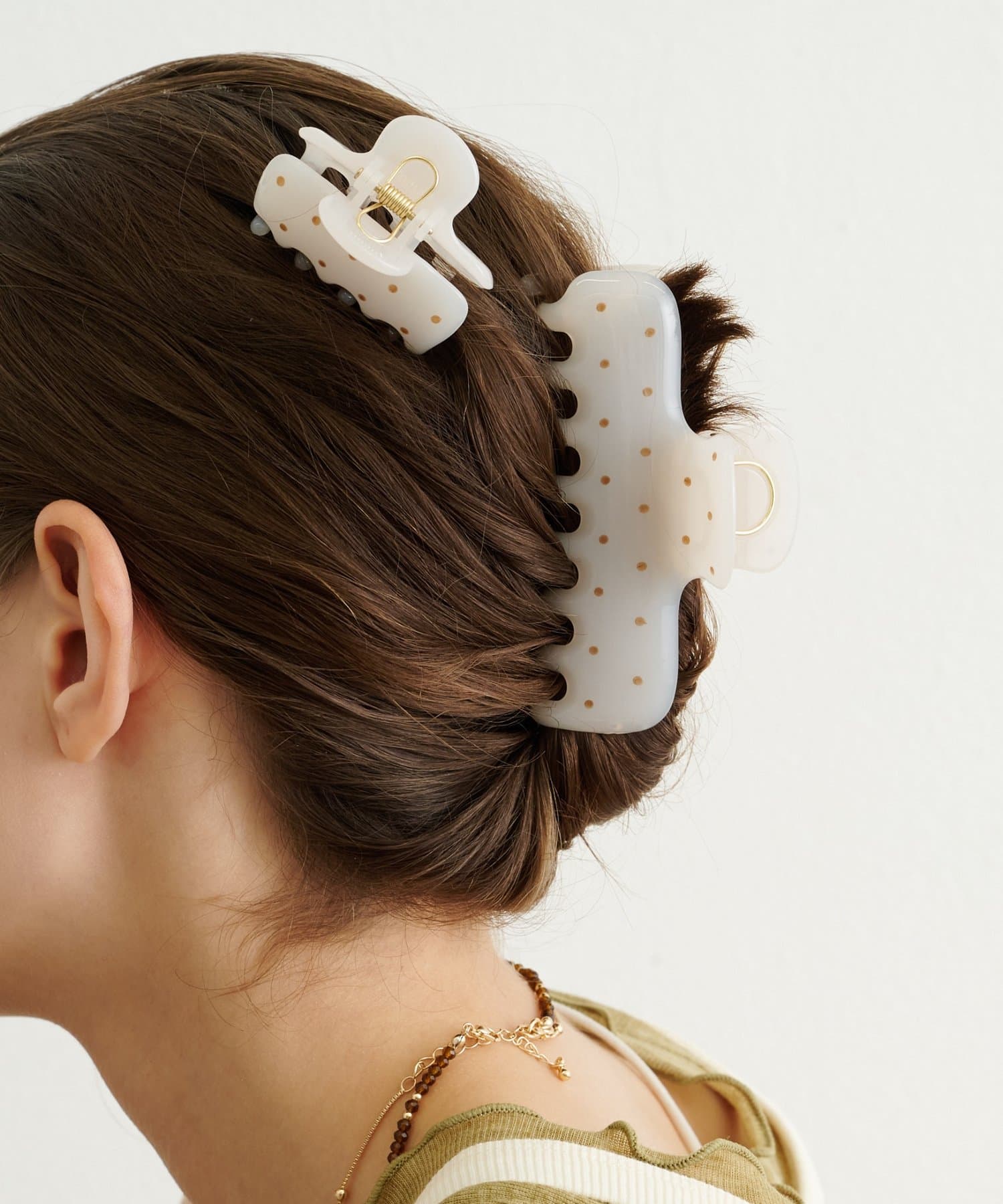CIAOPANIC TYPY(チャオパニックティピー) :【2セット】ドットヘアクリップ