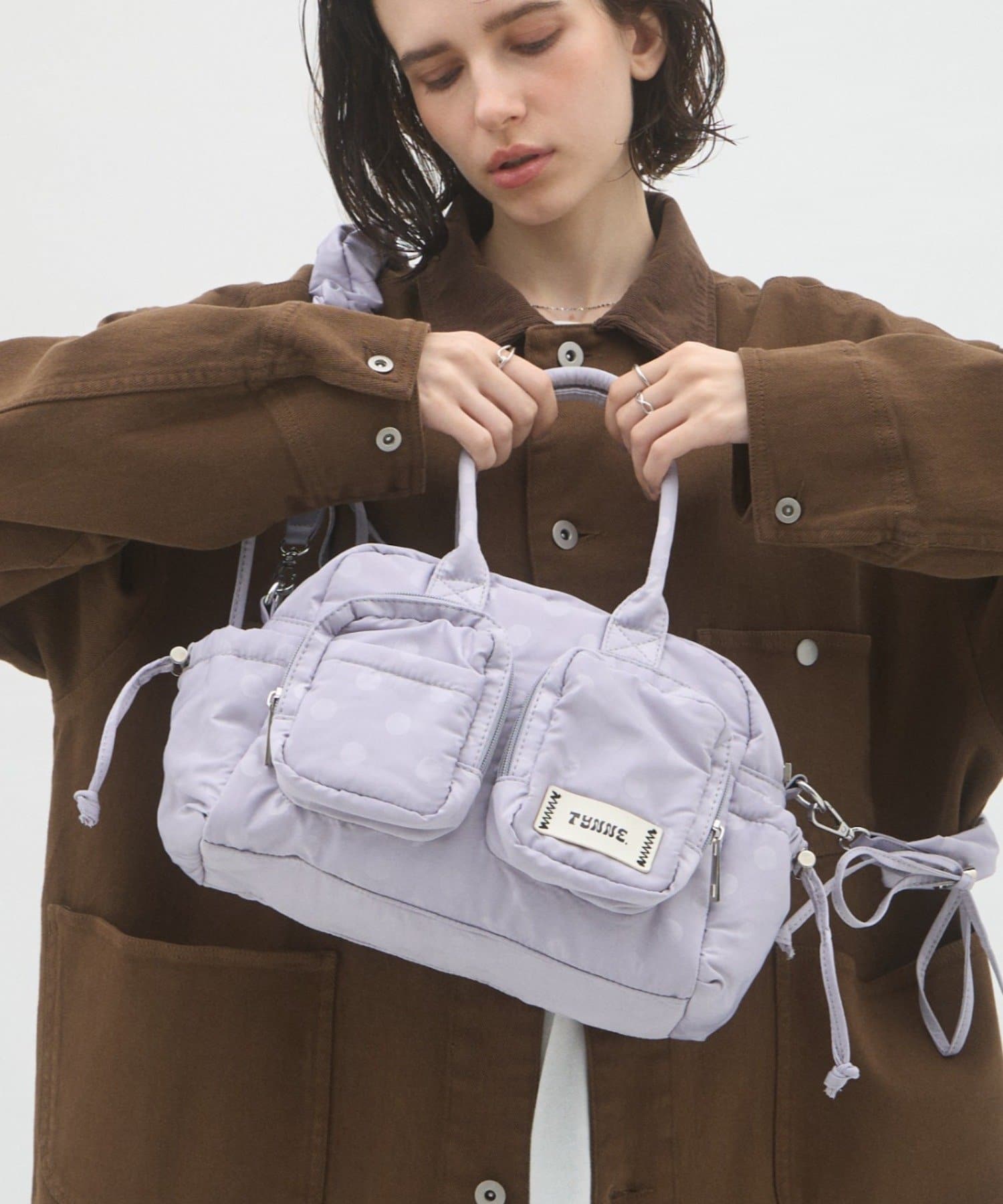 CIAOPANIC TYPY(チャオパニックティピー) :【TYNNE.】新色登場！2WAYドットミニボストンバッグ
