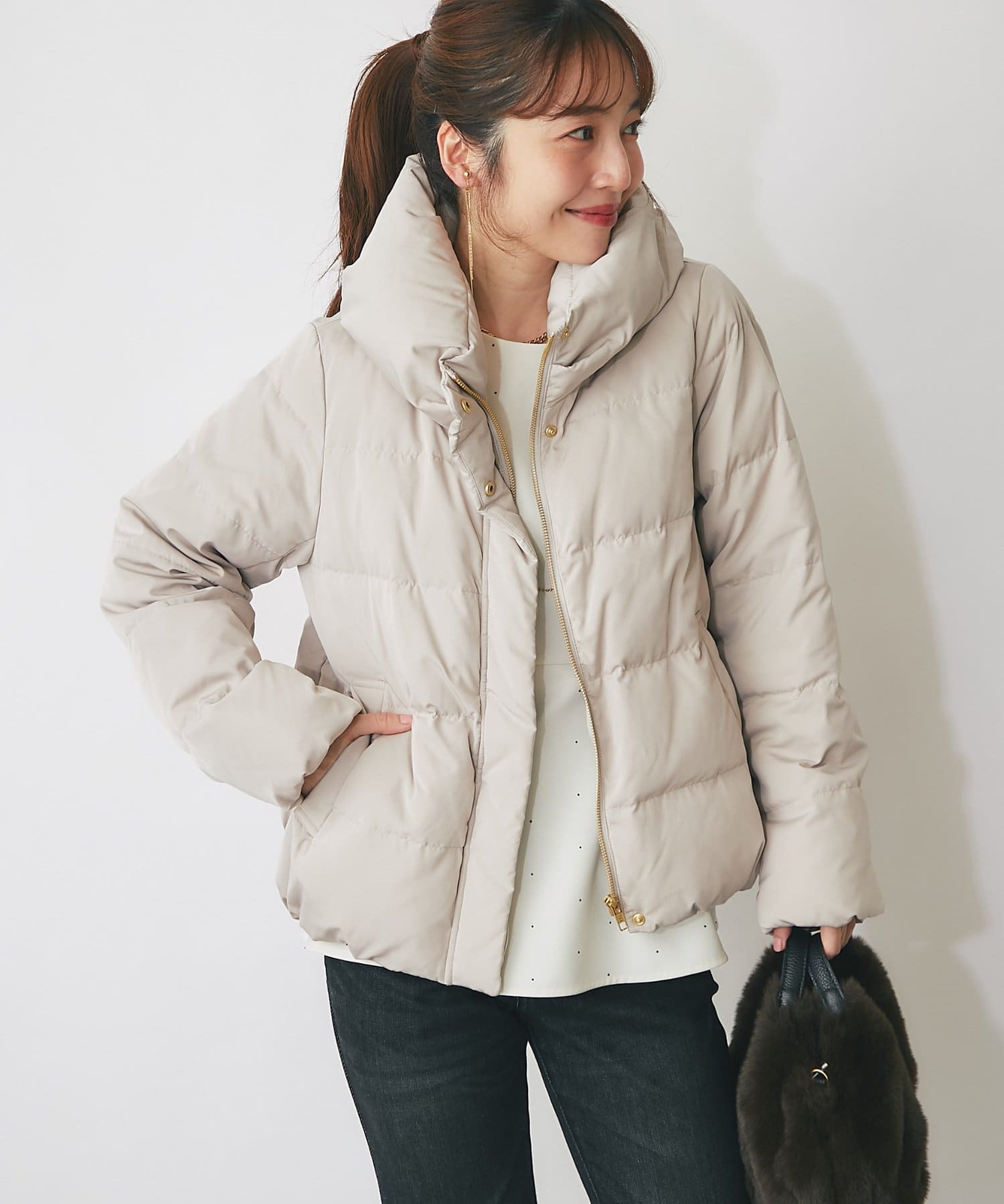 La boutique BonBon(ラブティックボンボン) ショートピーチダウン