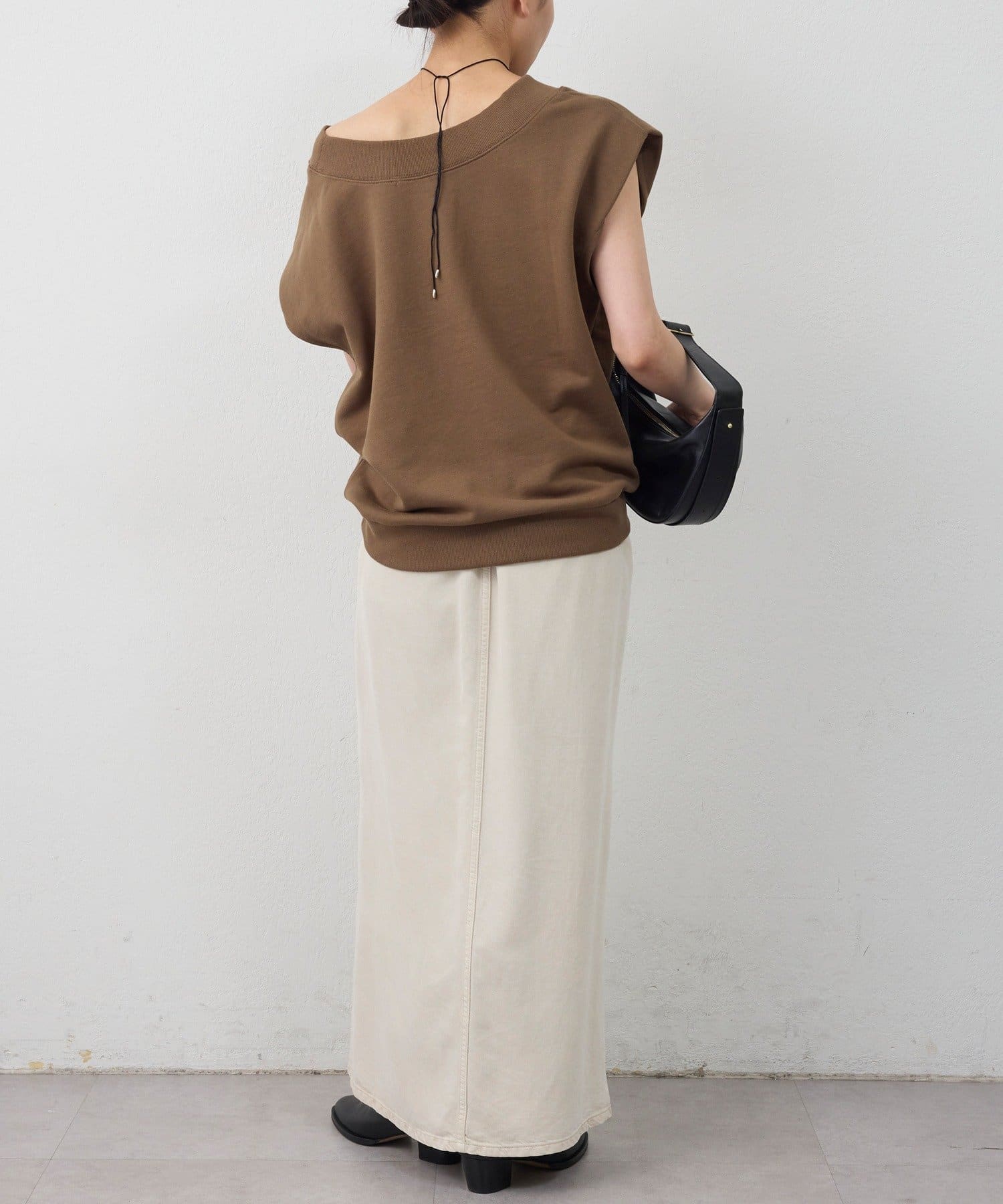 GALLARDAGALANTE(ガリャルダガランテ) オフショルスウェットTee