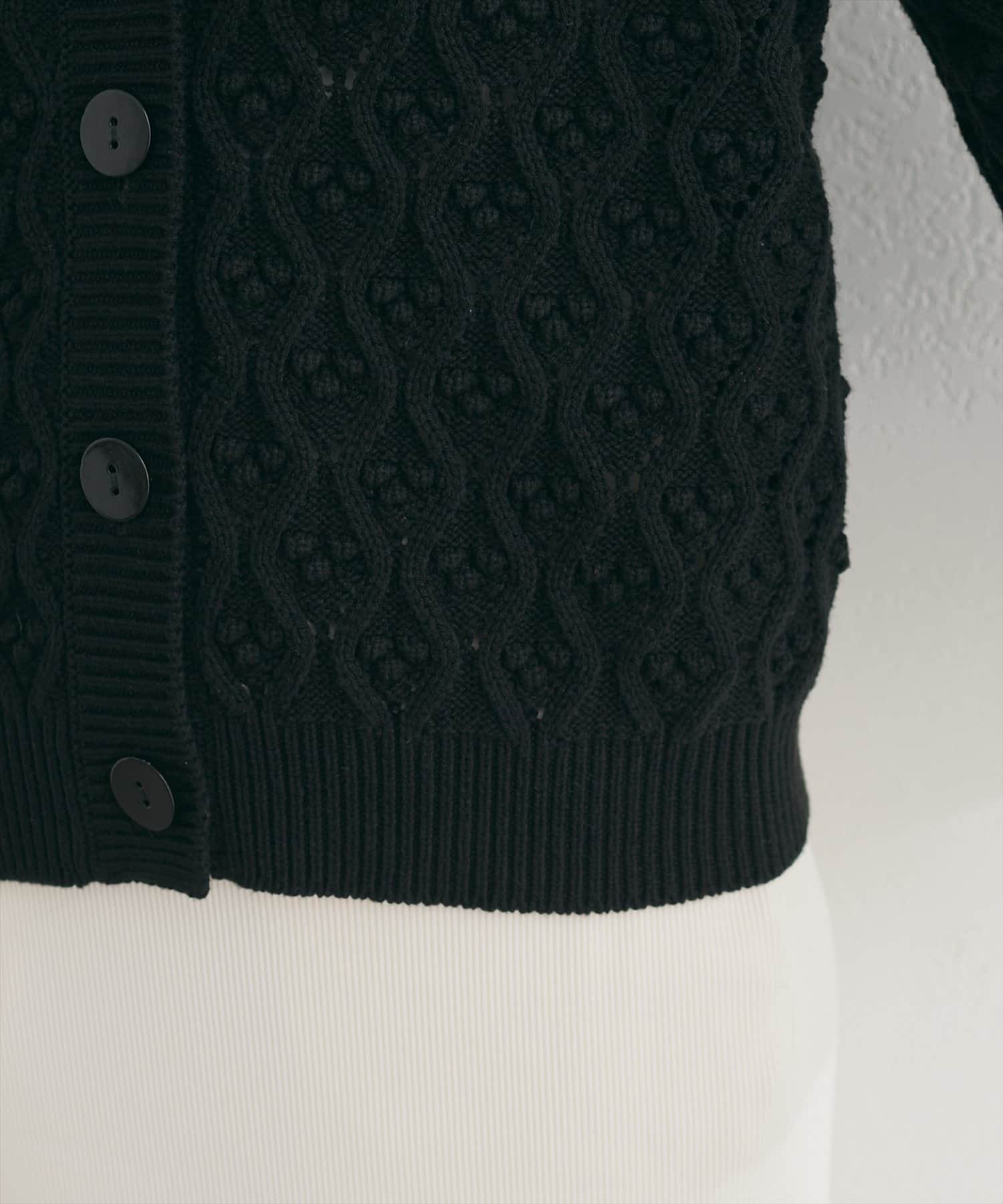 natural couture(ナチュラルクチュール) 前後２WAYケーブル編みニット