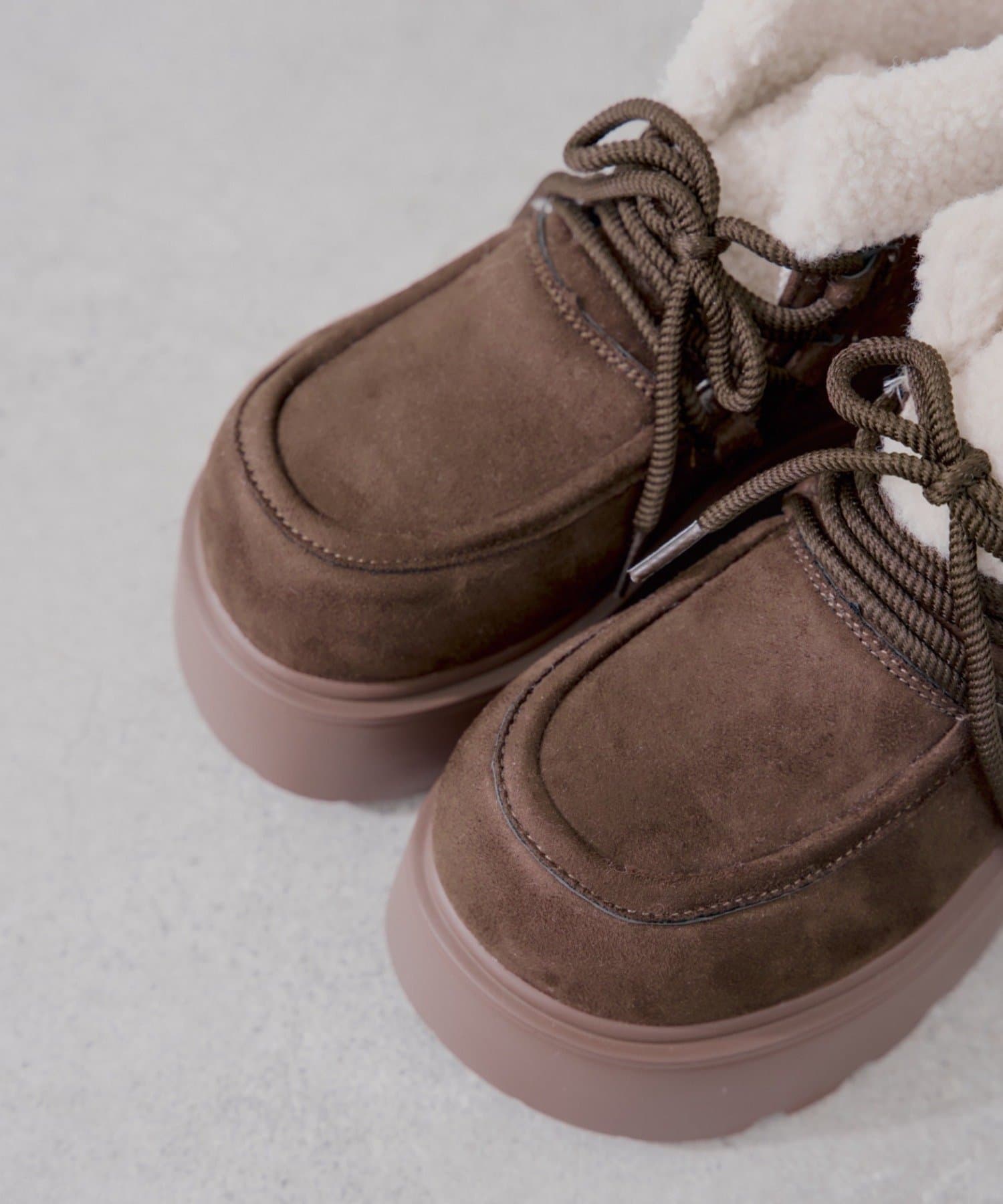 NICE CLAUP / OLIVE des OLIVE OUTLET(ナイスクラップ  / オリーブ デ オリーブ アウトレット) 【RMAF】厚底デザインなので、スタイルアップも叶う優秀ブーツ♪