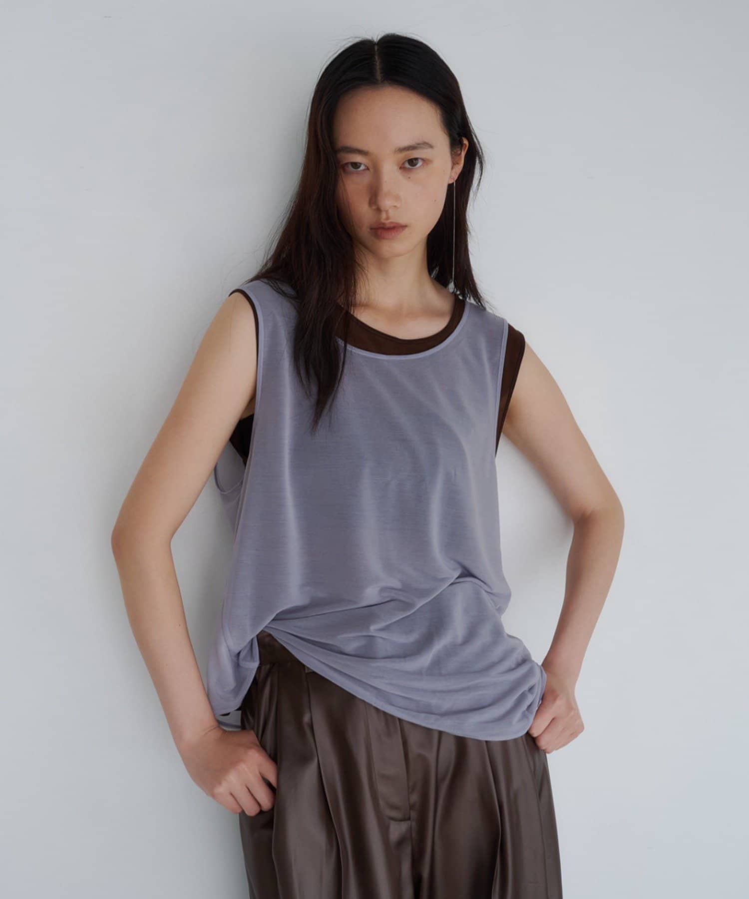 SHENERY(シーナリー) カットシフォンレイヤードタンクSET