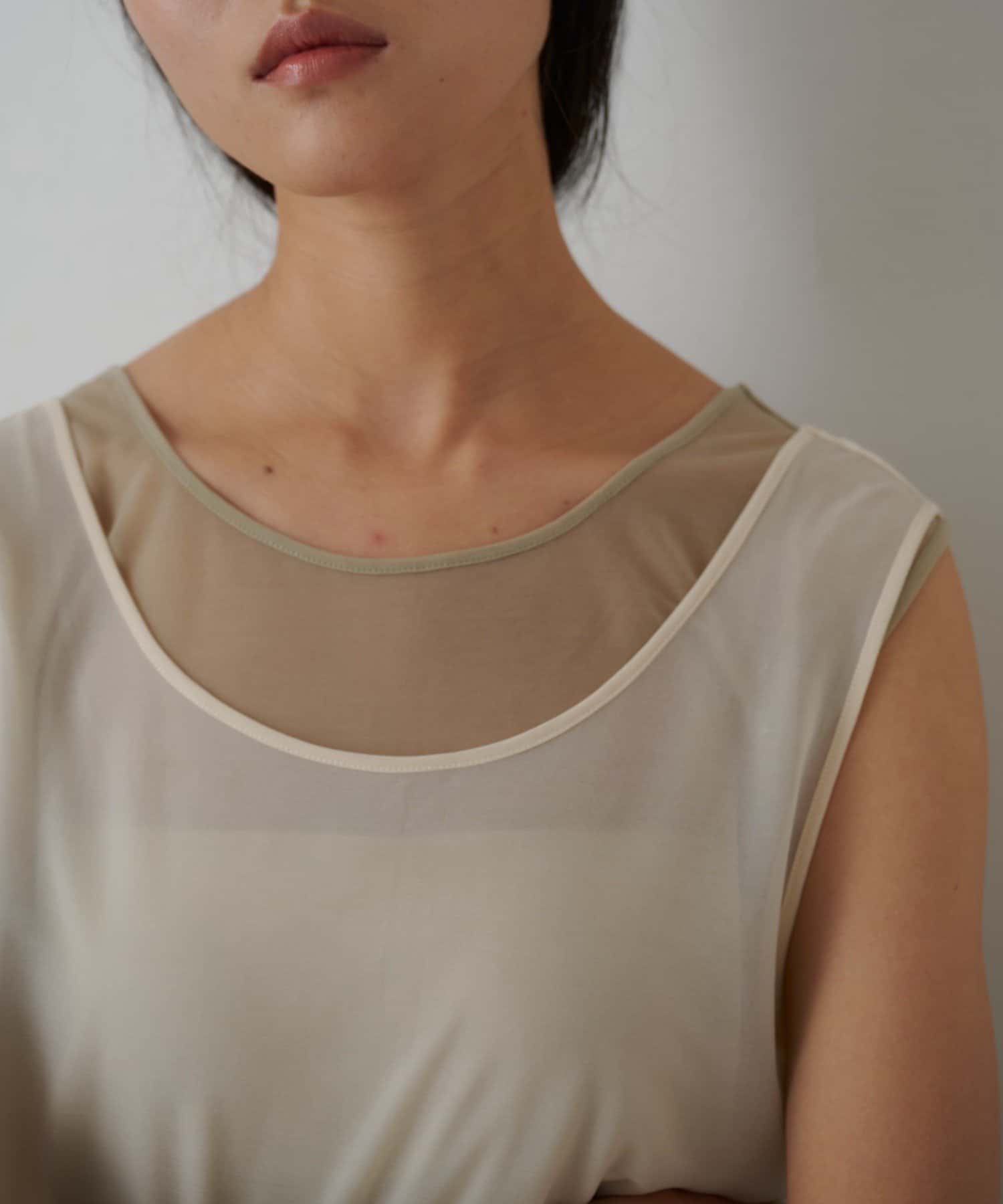 SHENERY(シーナリー) カットシフォンレイヤードタンクSET