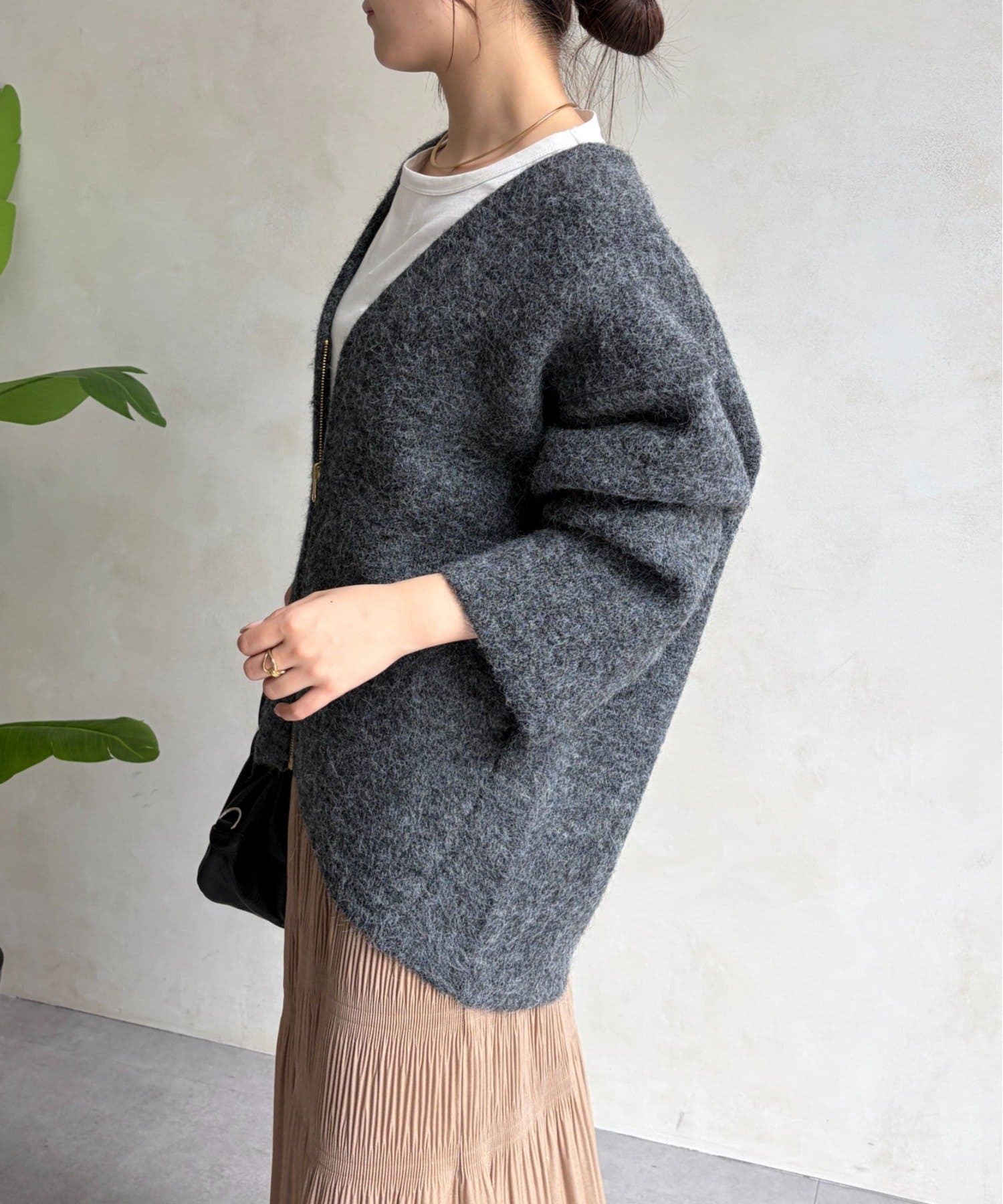 Jena　espace merveilleux(ジェナ　エスパスメルヴェイユ) ダブルフェイスジャケット