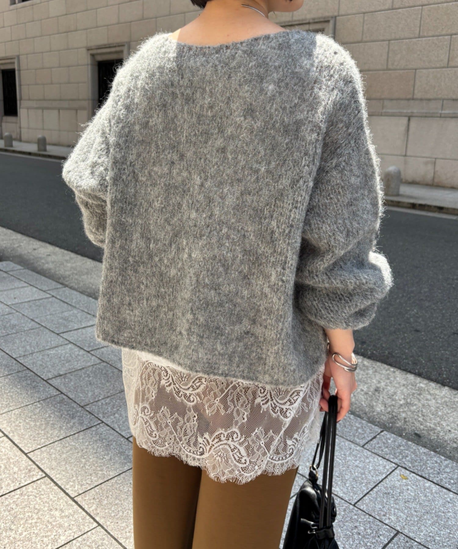 Jena　espace merveilleux(ジェナ　エスパスメルヴェイユ) モヘア混ニット