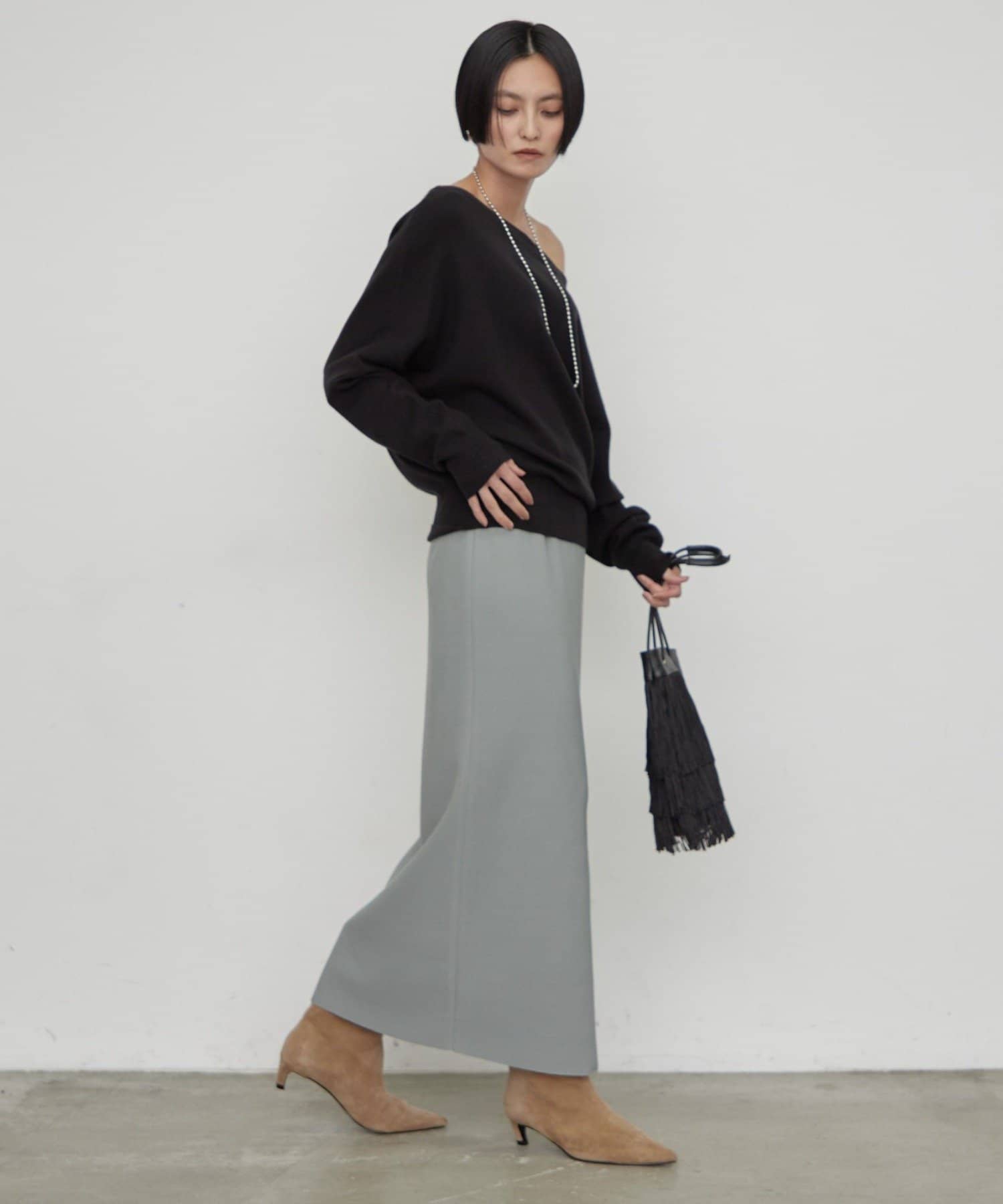 LOUNGEDRESS(ラウンジドレス) 《スタッフコラボカラーあり！》ジョーゼット2WAYスカート