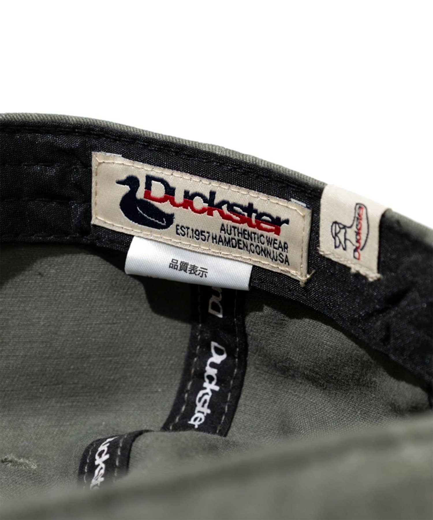 FREDY & GLOSTER(フレディ アンド グロスター) 【Duckster/ダックスター】配色洗いツイルキャップ