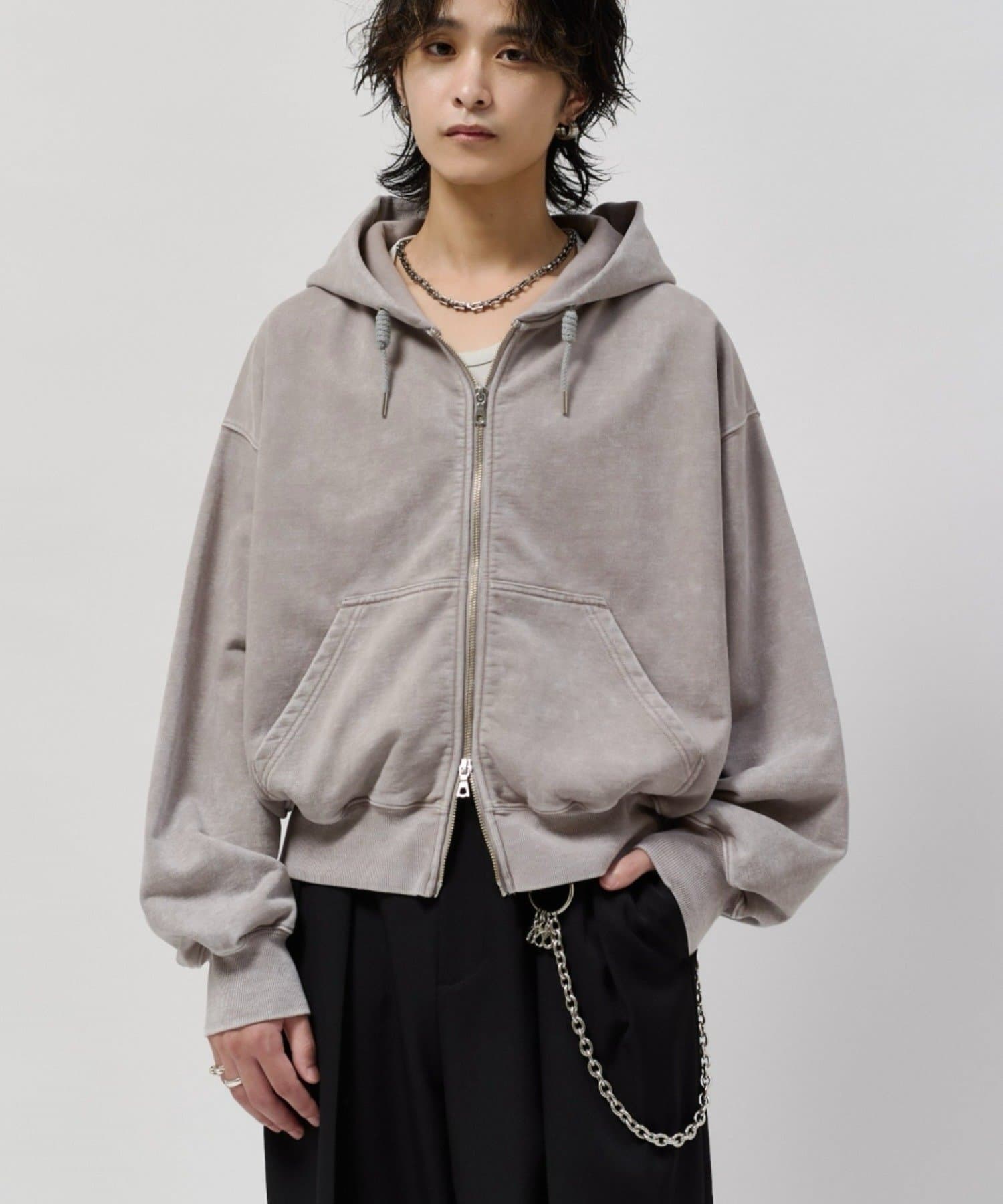 Lui's(ルイス) ROUND SWEAT ZIP HOODIE