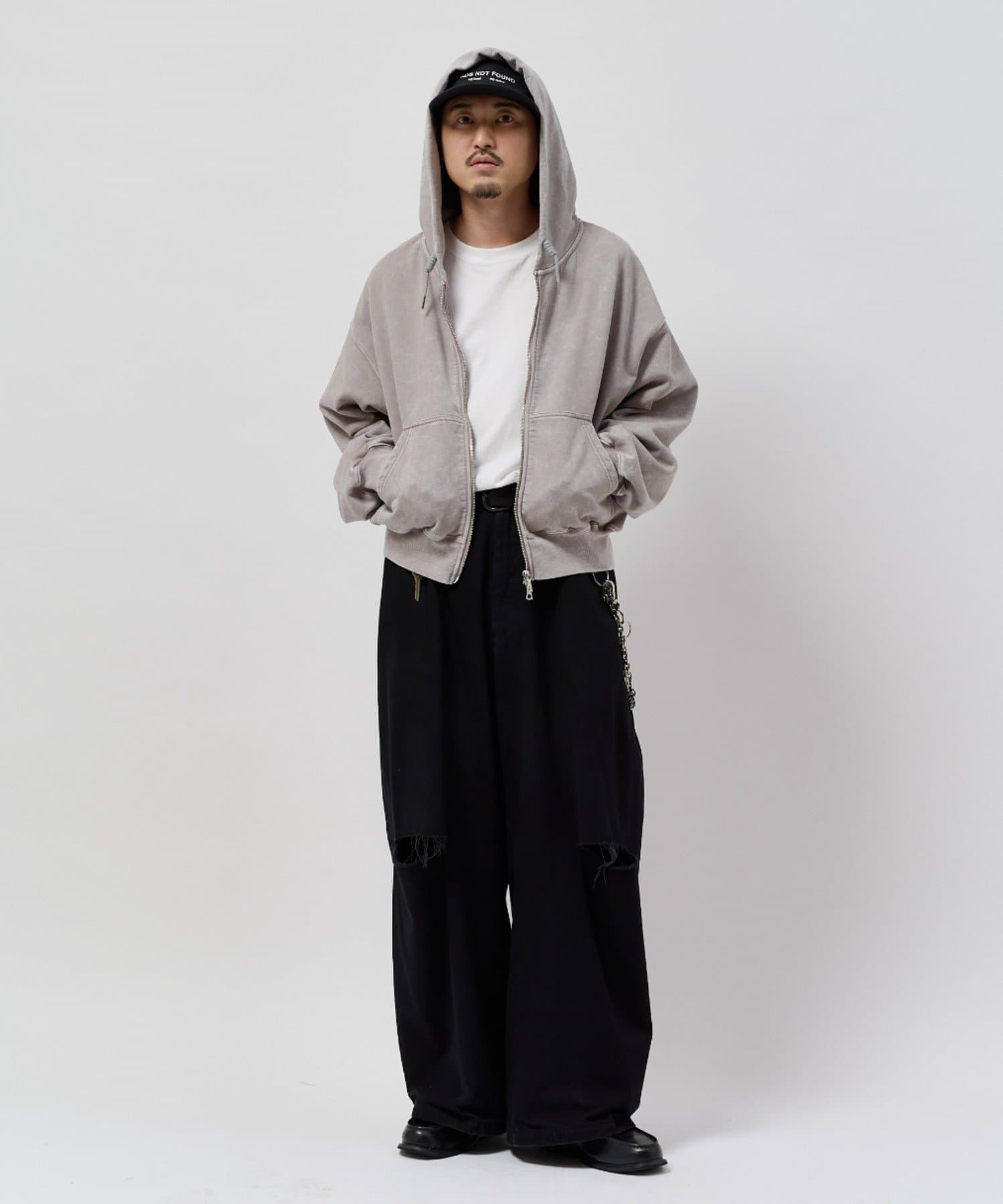Lui's(ルイス) ROUND SWEAT ZIP HOODIE