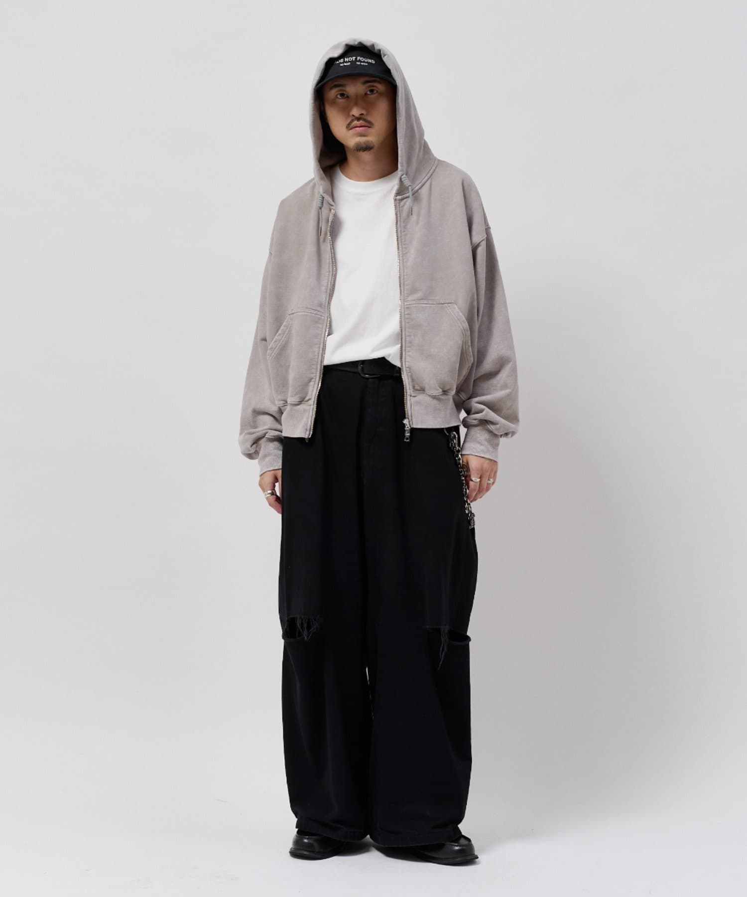 Lui's(ルイス) ROUND SWEAT ZIP HOODIE