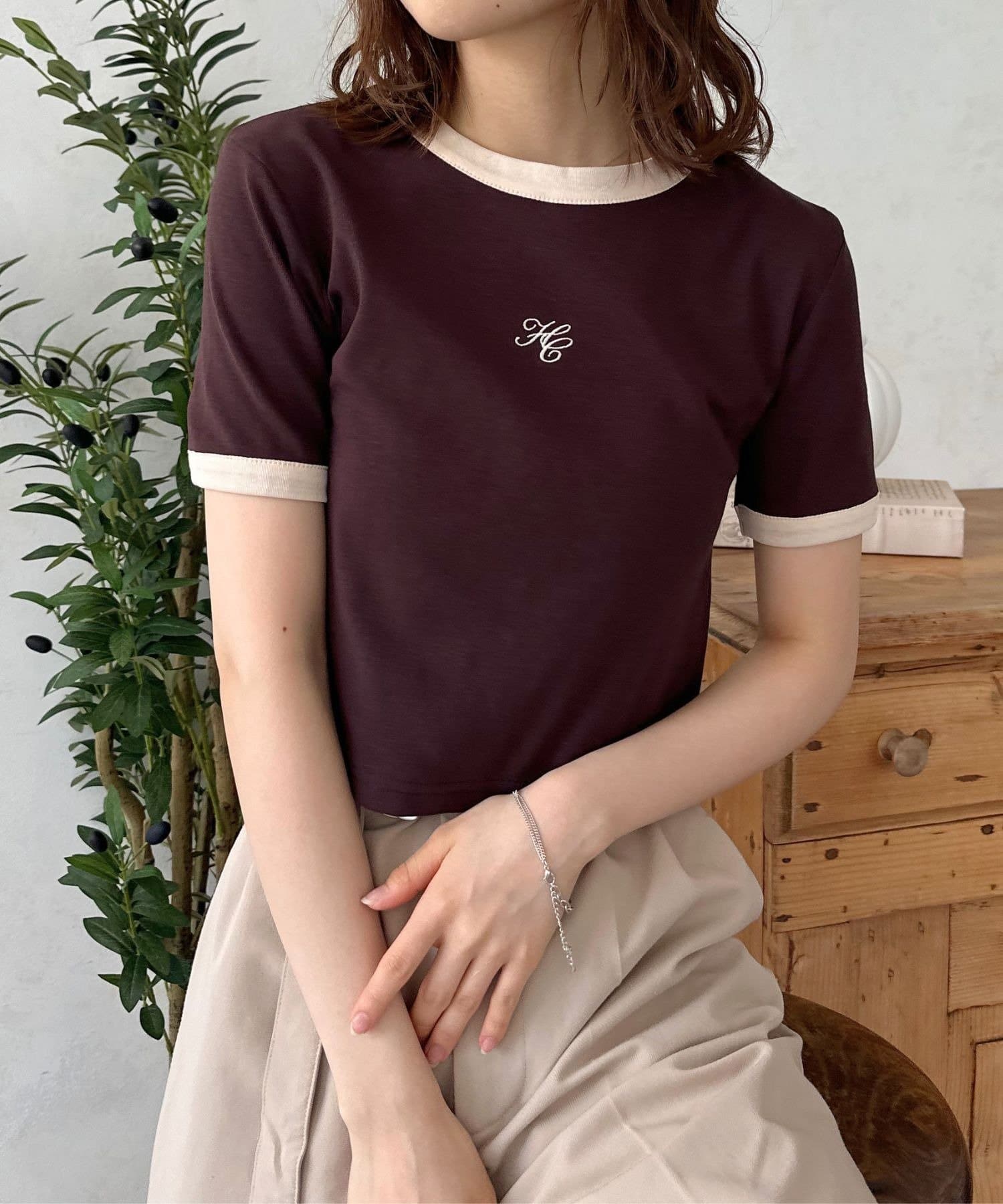 LOCUST(ローカスト) 刺繍リンガーT