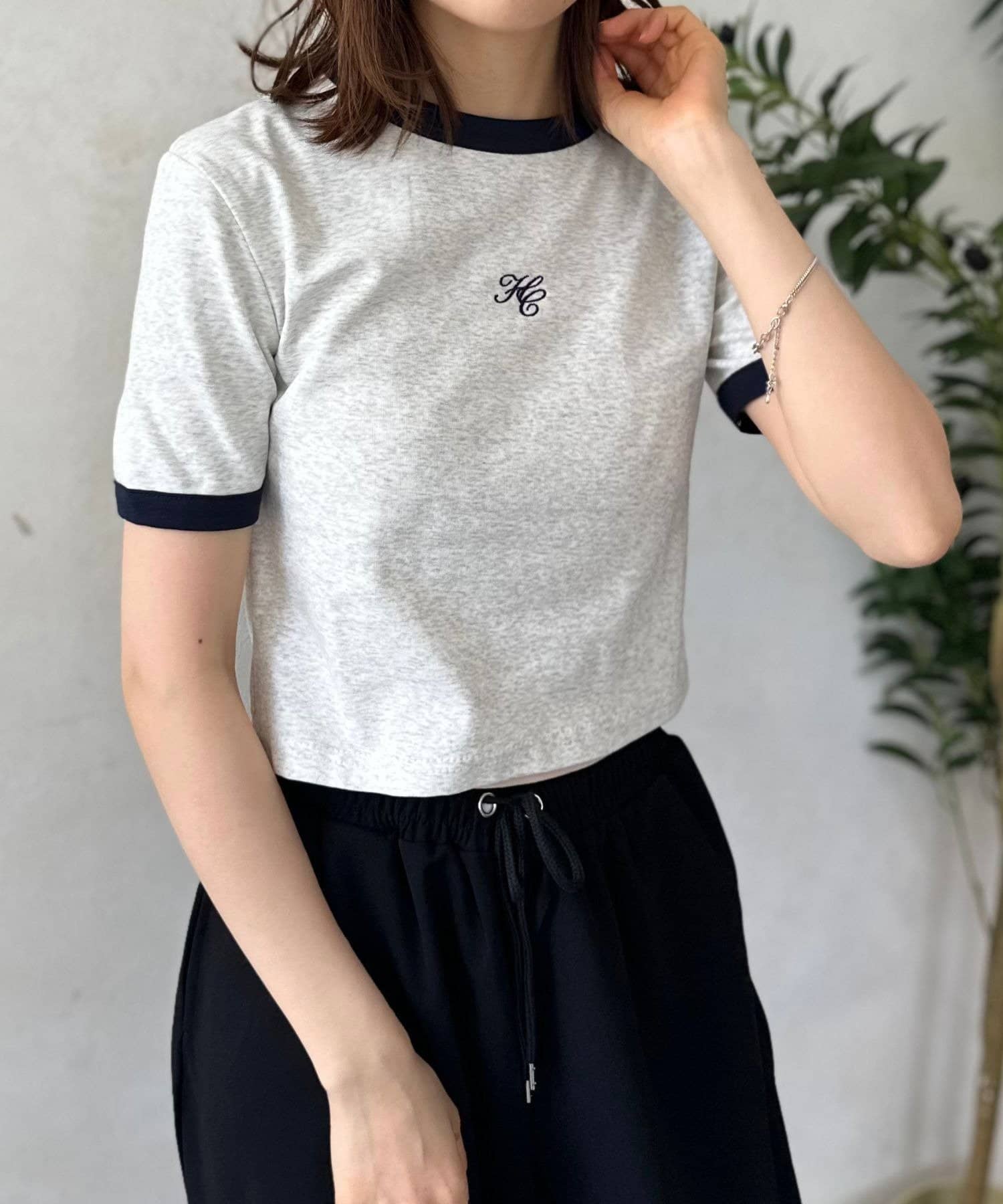 LOCUST(ローカスト) 刺繍リンガーT