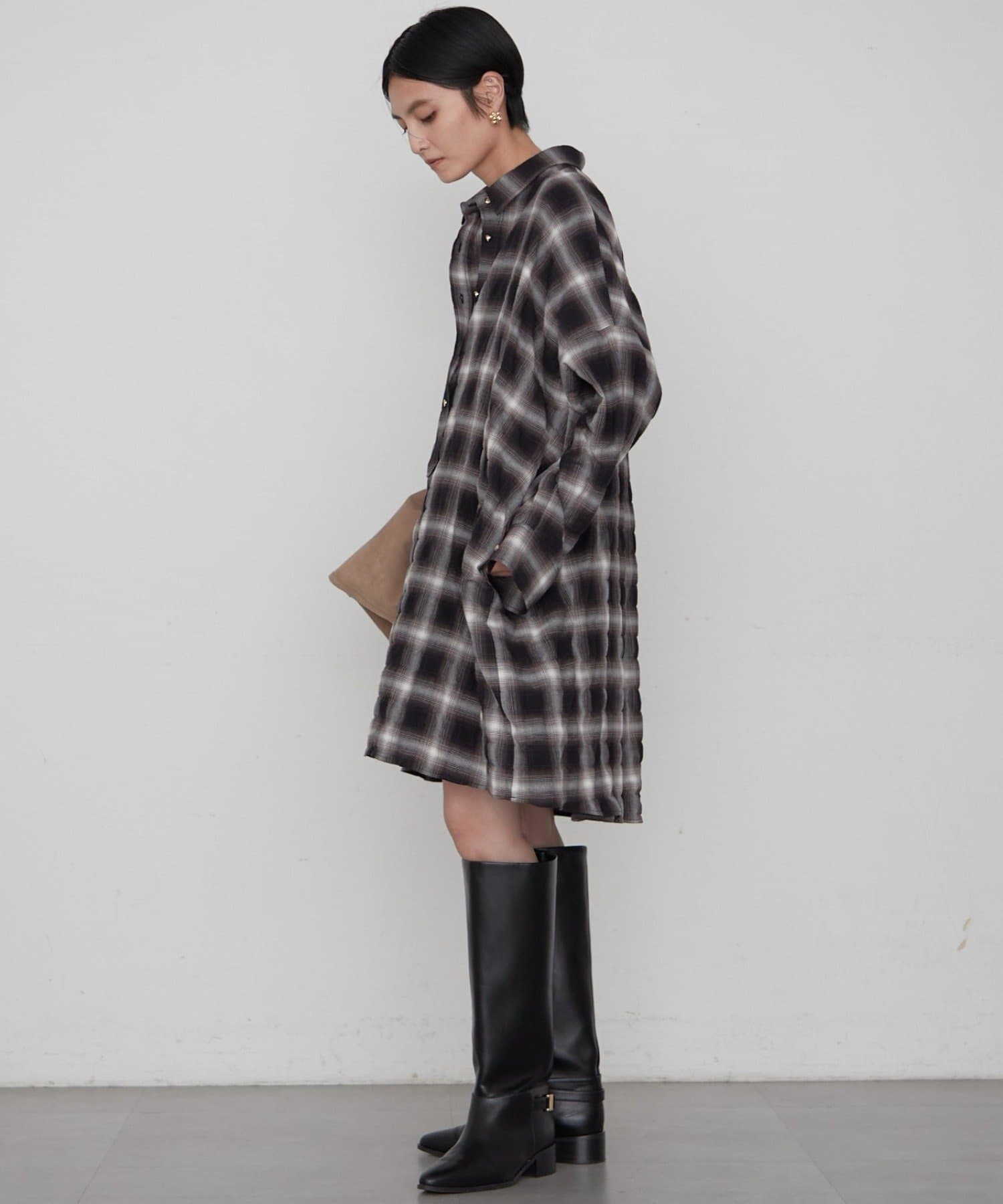 LOUNGEDRESS(ラウンジドレス) 《体型カバー/1枚でサマになる》チュニックシャツ
