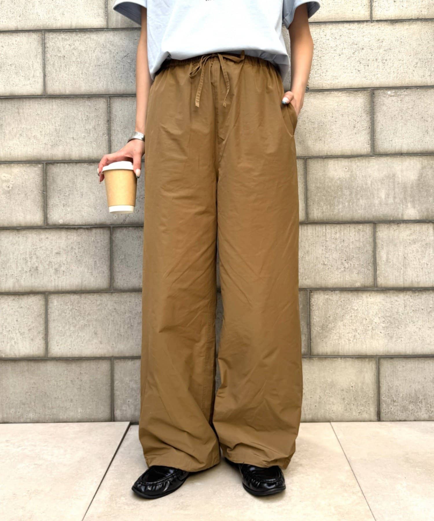 CIAOPANIC TYPY(チャオパニックティピー) 【GEVACO】ドローコードワイドパンツ