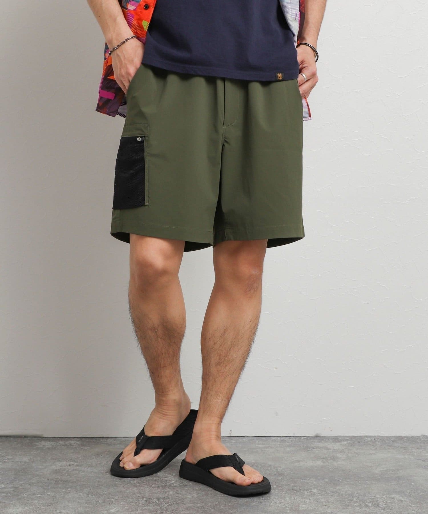 NOLLEY'S(ノーリーズ) 撥水メッシュカーゴショートパンツ 26SS