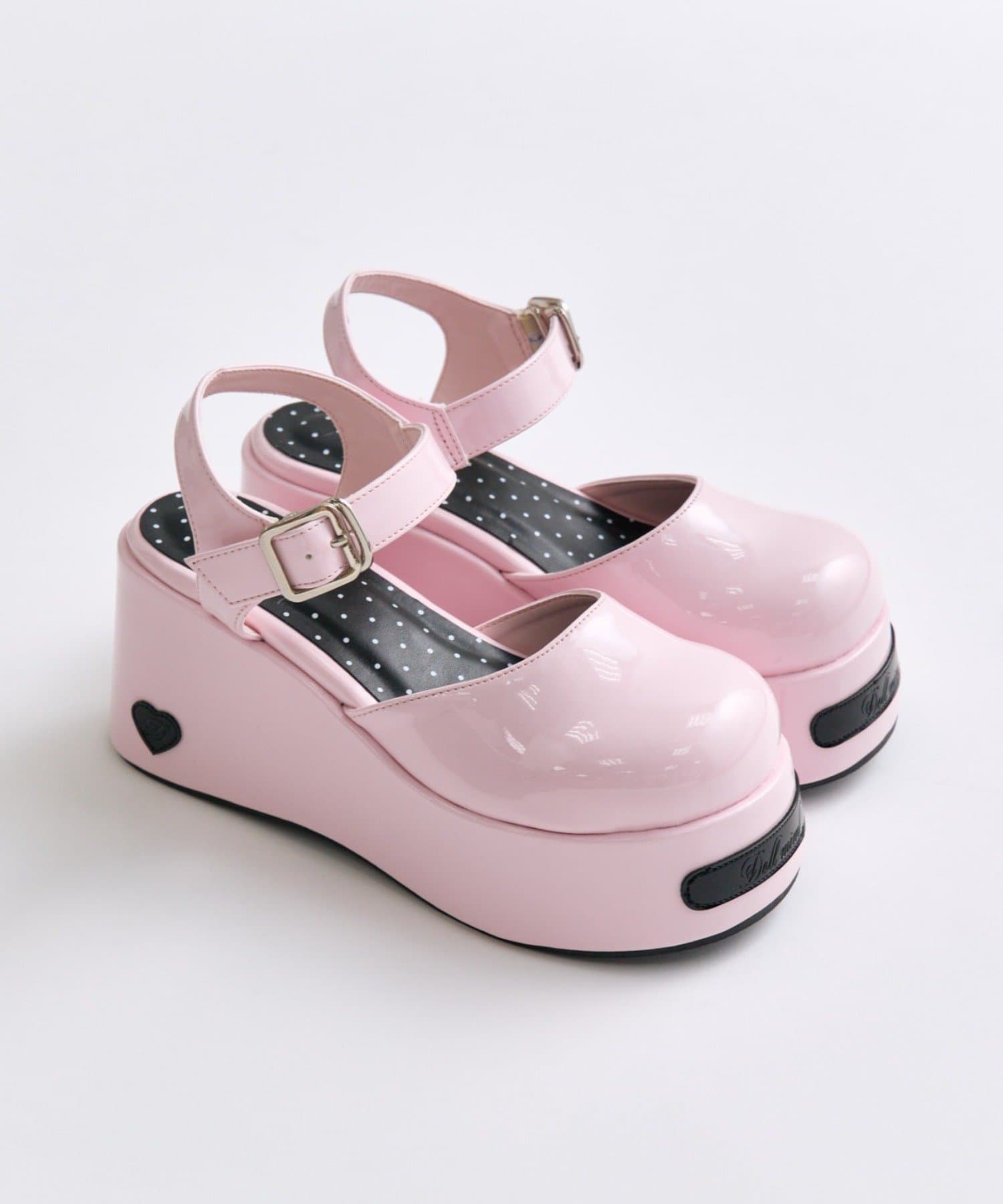 OLIVE des OLIVE(オリーブ デ オリーブ) 【インフルエンサー企画】miko enamel doll shoes