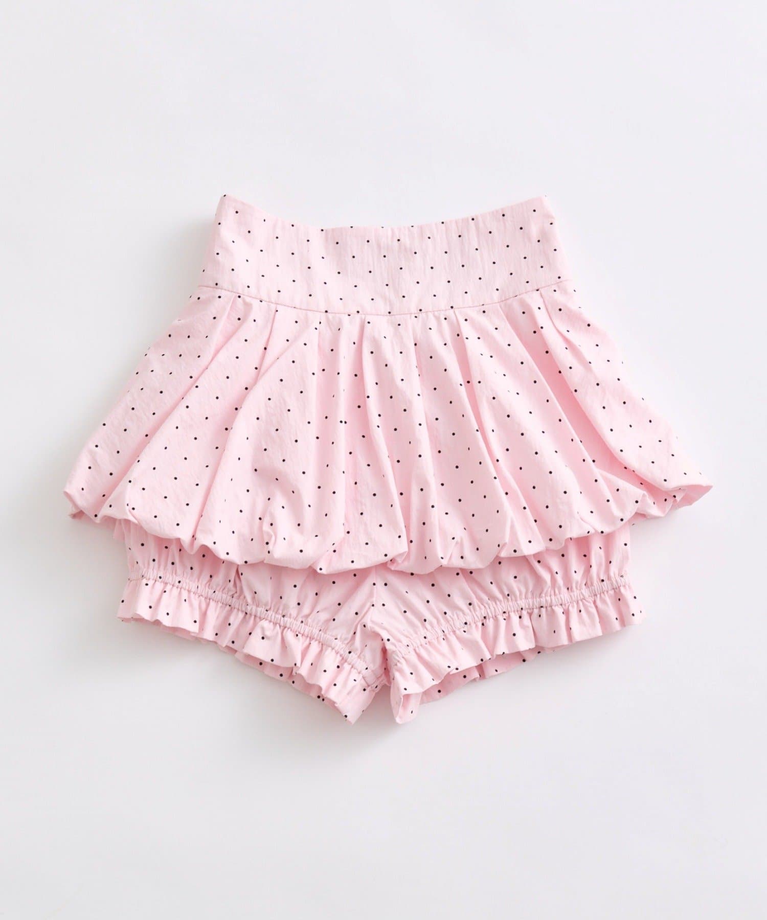 OLIVE des OLIVE(オリーブ デ オリーブ) 【インフルエンサー企画】miko dot balloon skirt pants
