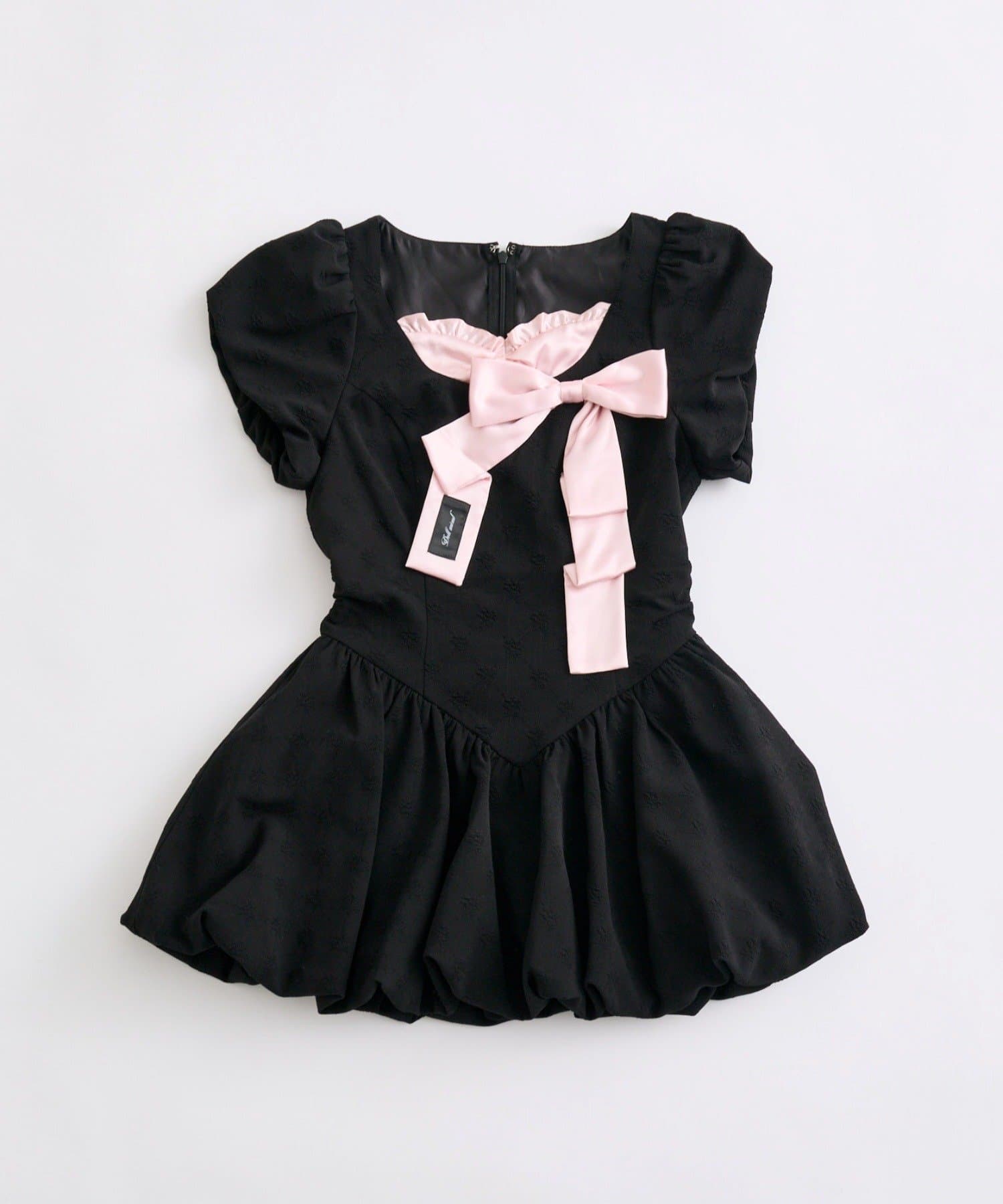OLIVE des OLIVE(オリーブ デ オリーブ) 【インフルエンサー企画】miko ribbon balloon dress