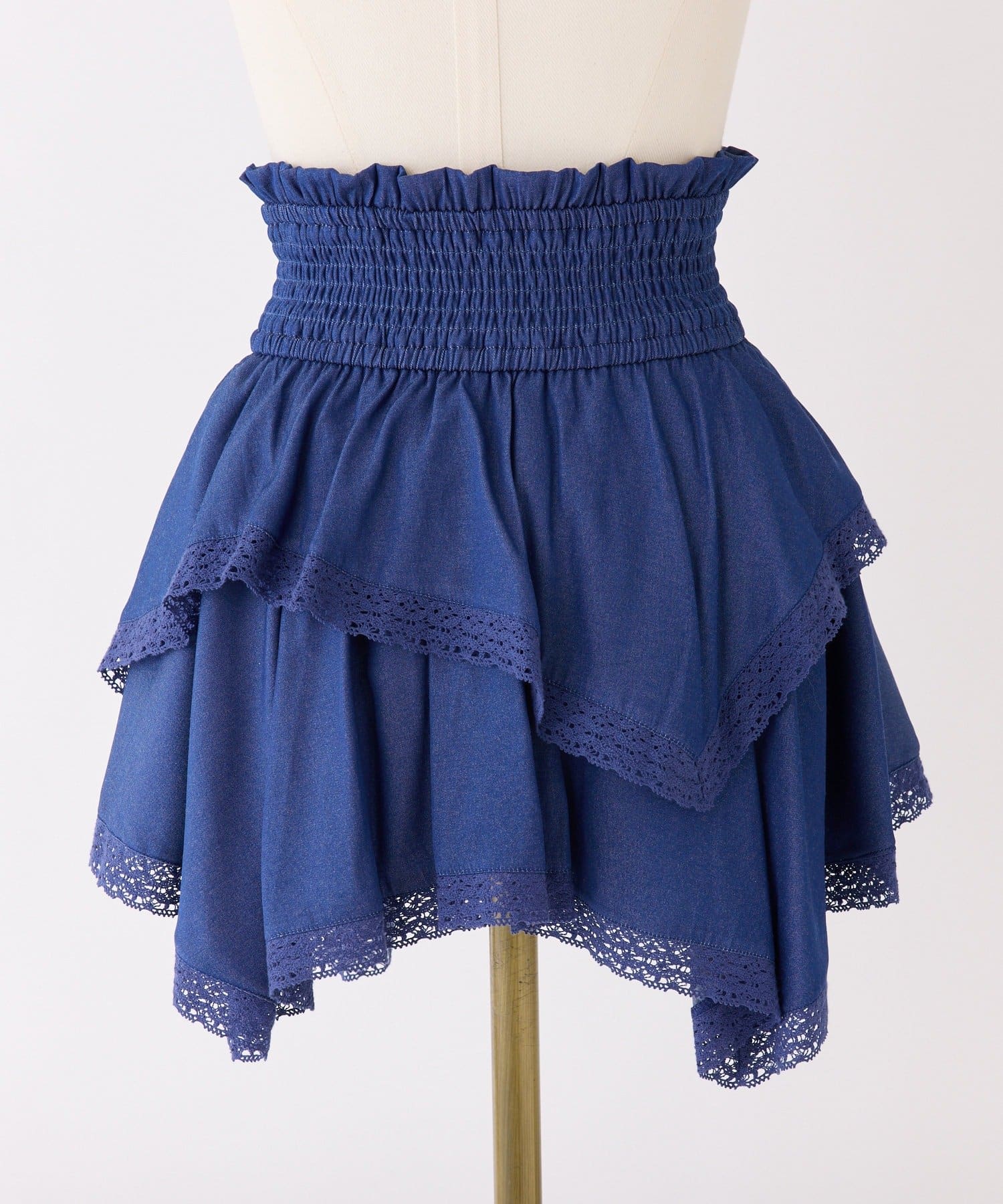 NICE CLAUP / OLIVE des OLIVE OUTLET(ナイスクラップ  / オリーブ デ オリーブ アウトレット) 【Seemi.】コットンレースミニ