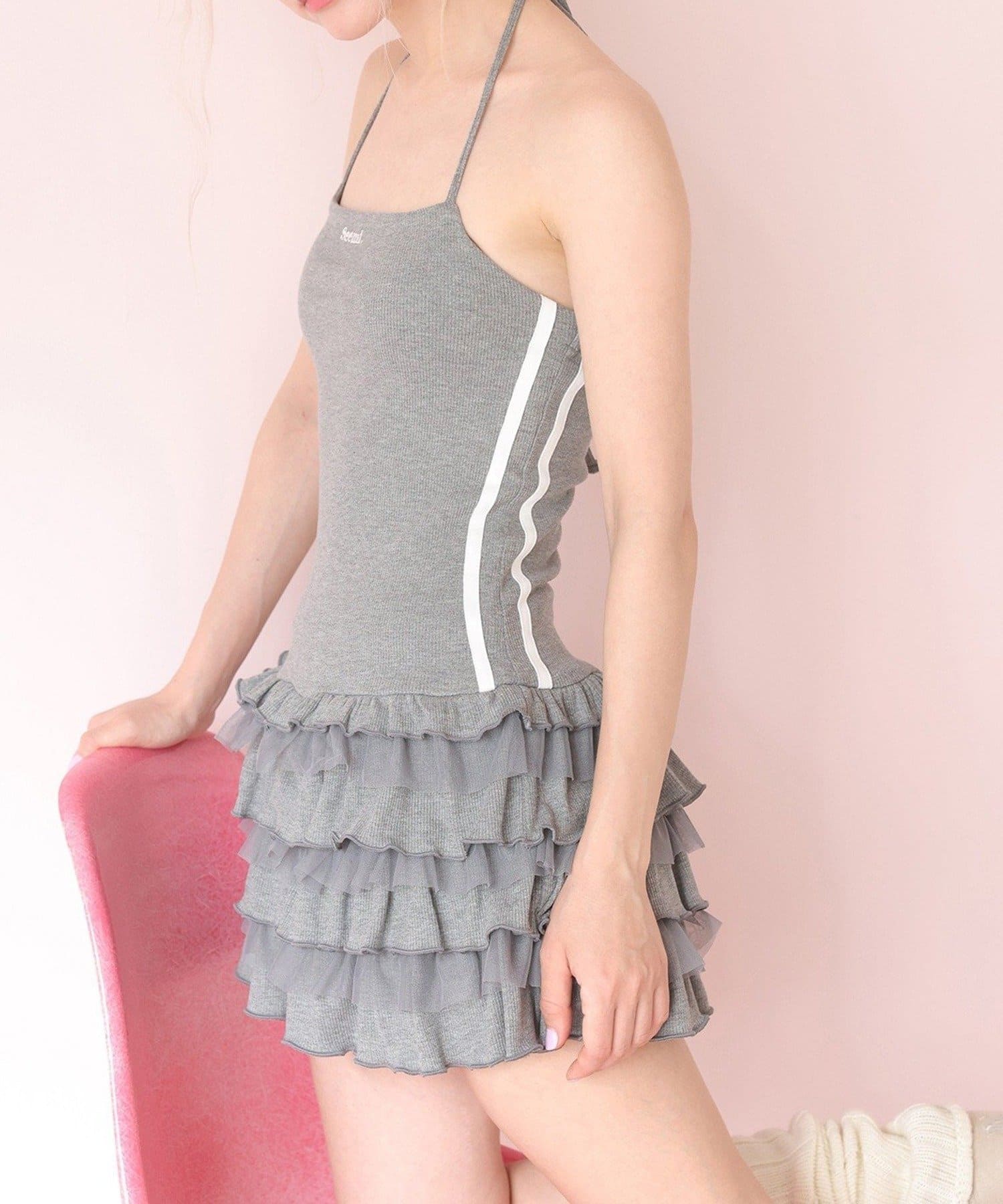 NICE CLAUP / OLIVE des OLIVE OUTLET(ナイスクラップ  / オリーブ デ オリーブ アウトレット) 【Seemi】キャミチュニック