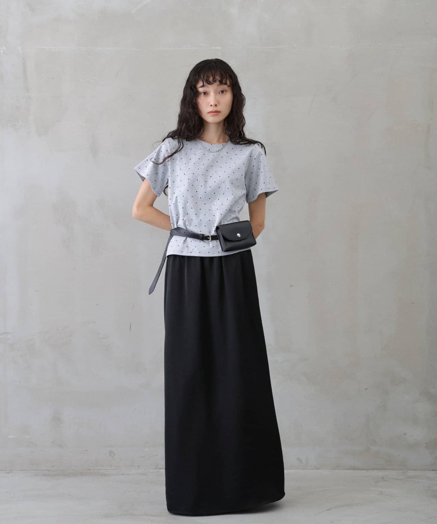 COLONY 2139(コロニー トゥーワンスリーナイン) ドット柄Tシャツ