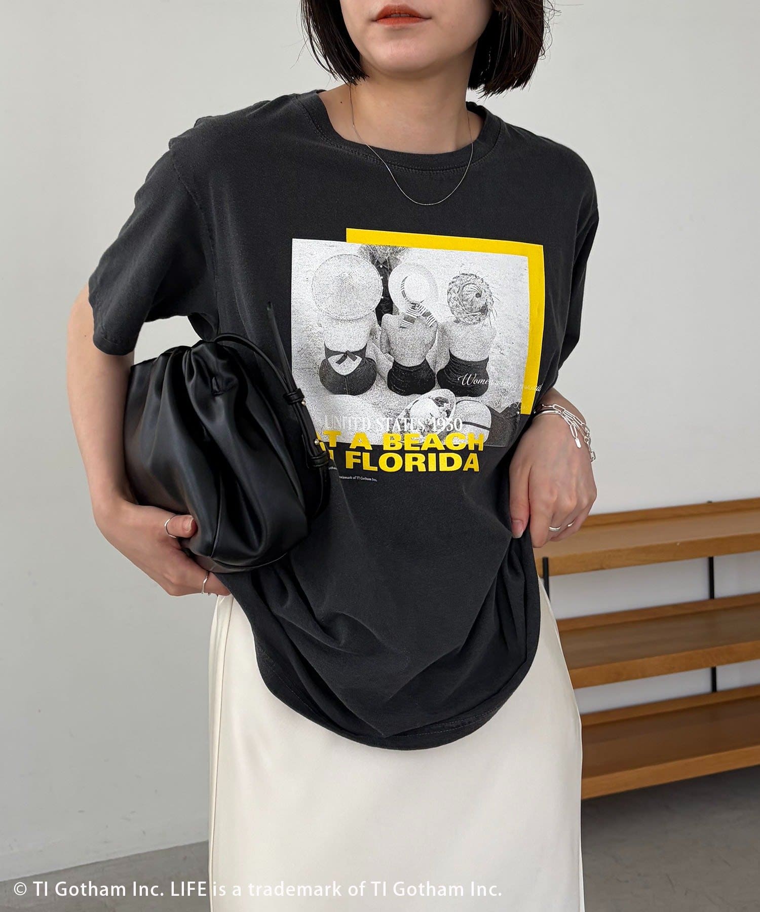 CAPRICIEUX LE'MAGE(カプリシュレマージュ) 〈GOOD ROCK SPEED〉FLORIDA PHOTO Tシャツ