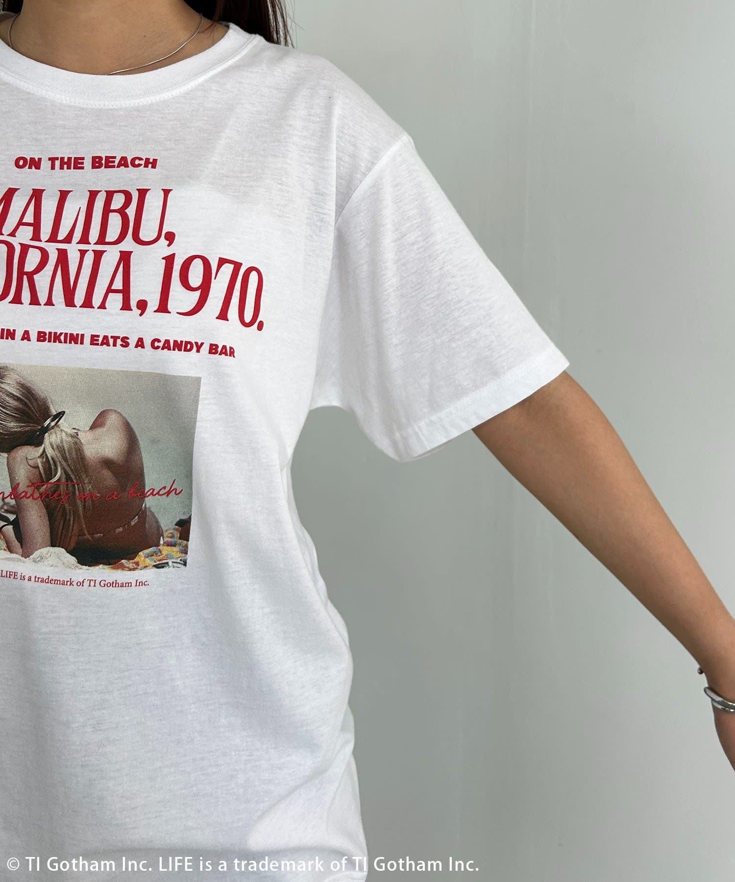 CAPRICIEUX LE'MAGE(カプリシュレマージュ) 〈GOOD ROCK SPEED〉MALIBU PHOTO Tシャツ