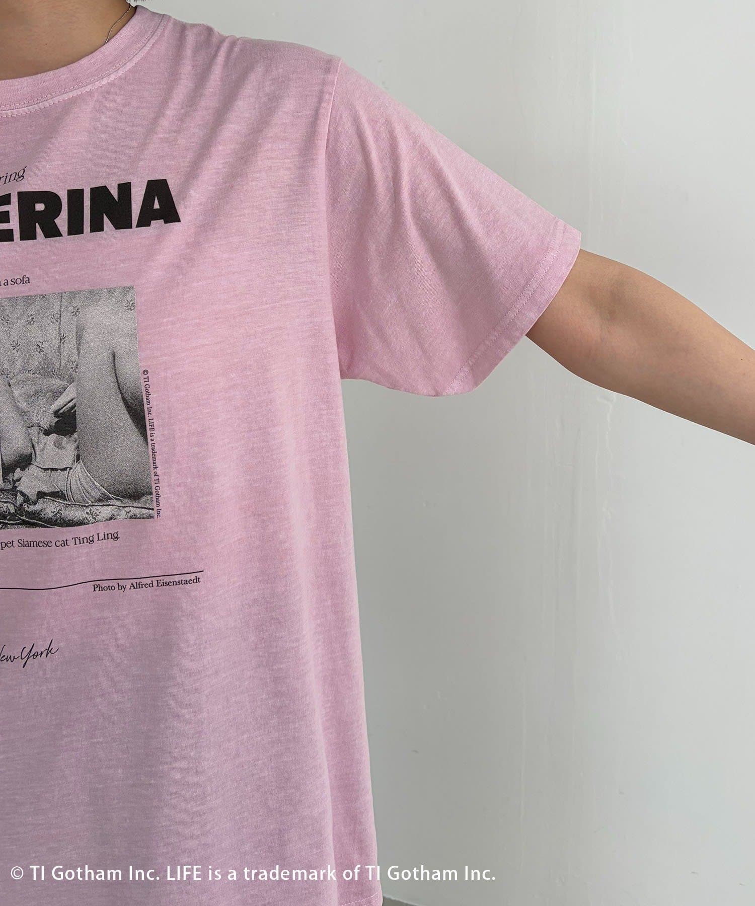 CAPRICIEUX LE'MAGE(カプリシュレマージュ) 〈GOOD ROCK SPEED〉BALLERINA PHOTO Tシャツ