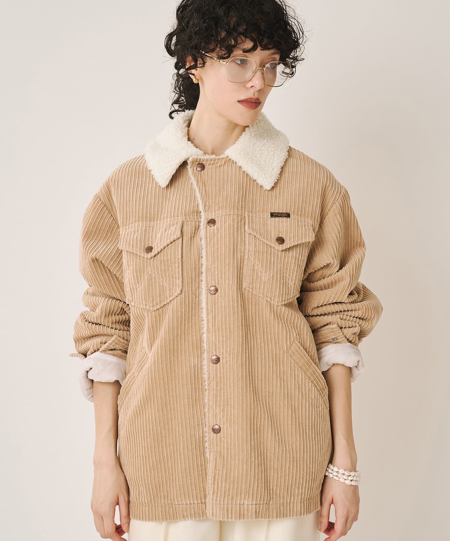 Whim Gazette(ウィム ガゼット) 【Wrangler】コーデュロイブルゾン