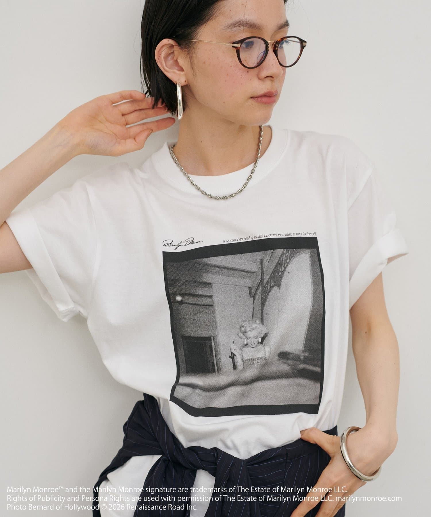 LARUTA(ラルータ) Marilyn Monroe / グラフィックTee