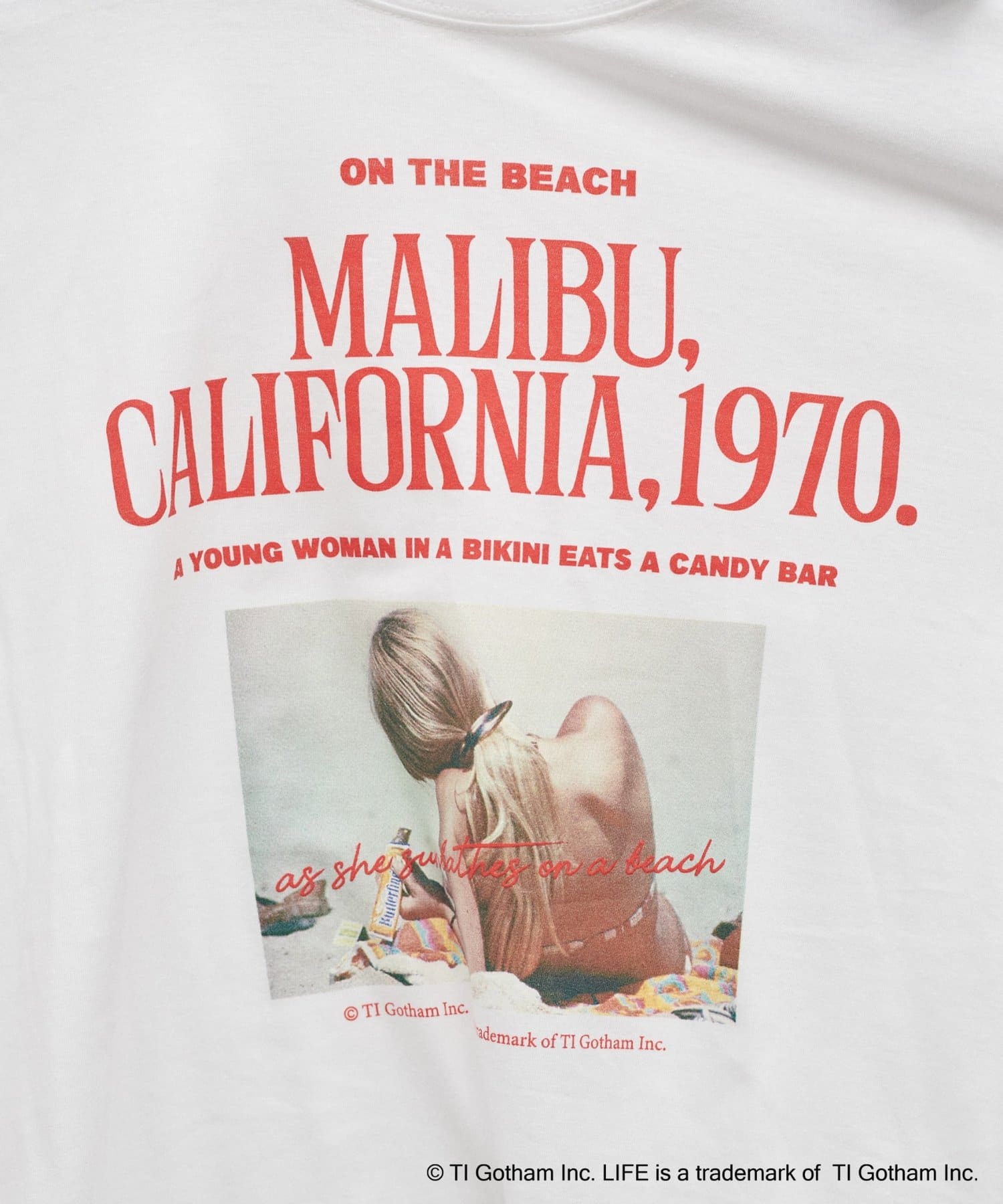 LARUTA(ラルータ) LIFE PC／グラフィックロゴTee