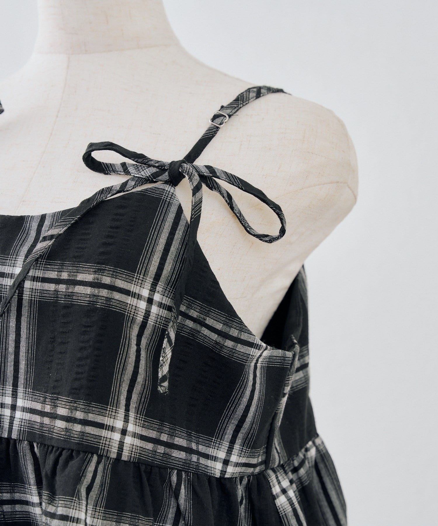 NICE CLAUP / OLIVE des OLIVE OUTLET(ナイスクラップ  / オリーブ デ オリーブ アウトレット) 【OUTLET限定】キャミティアードチュニックワンピース