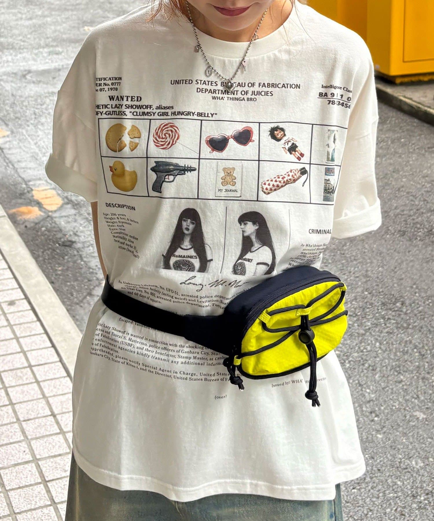 CIAOPANIC(チャオパニック) バイカラーコードウエストBAG