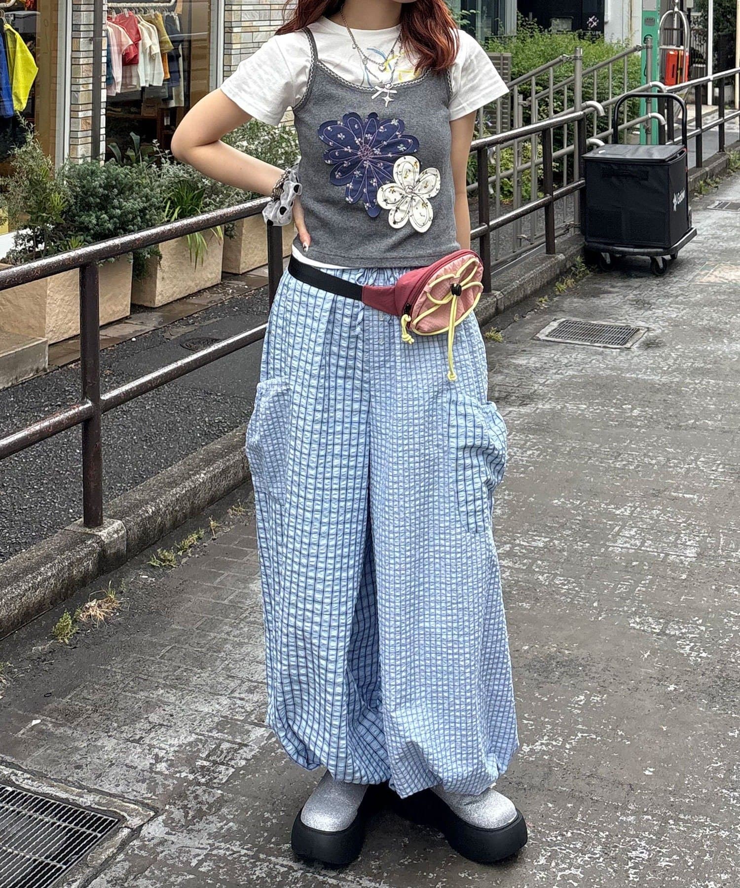 CIAOPANIC(チャオパニック) バイカラーコードウエストBAG