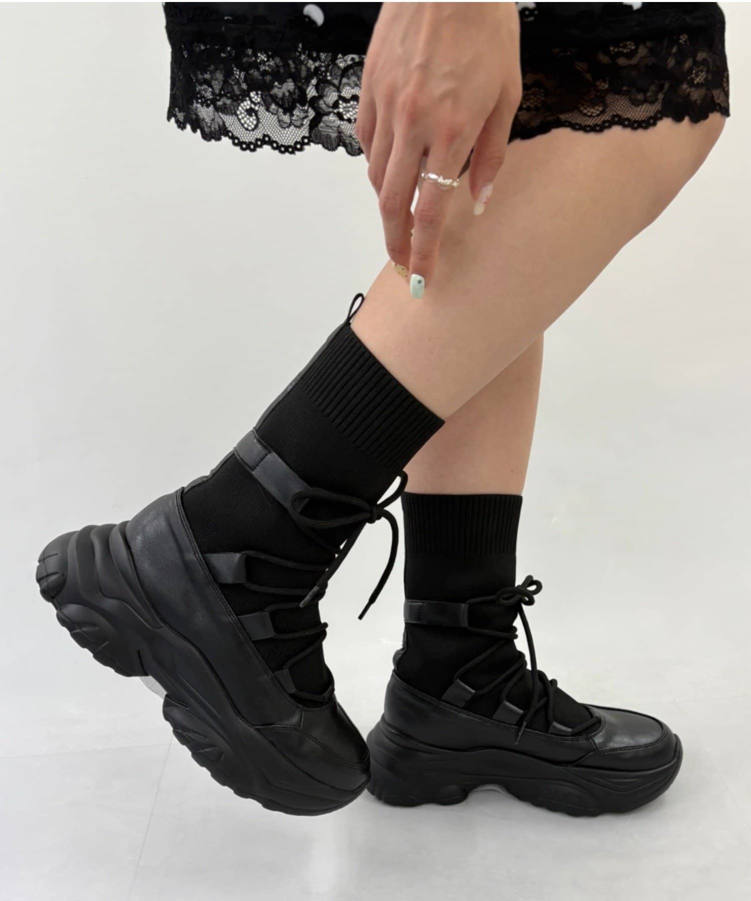 w closet(ダブルクローゼット) スニーカーブーツ