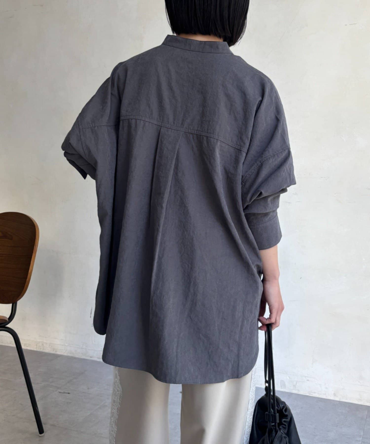 Jena　espace merveilleux(ジェナ　エスパスメルヴェイユ) ピーチスキンシャツ