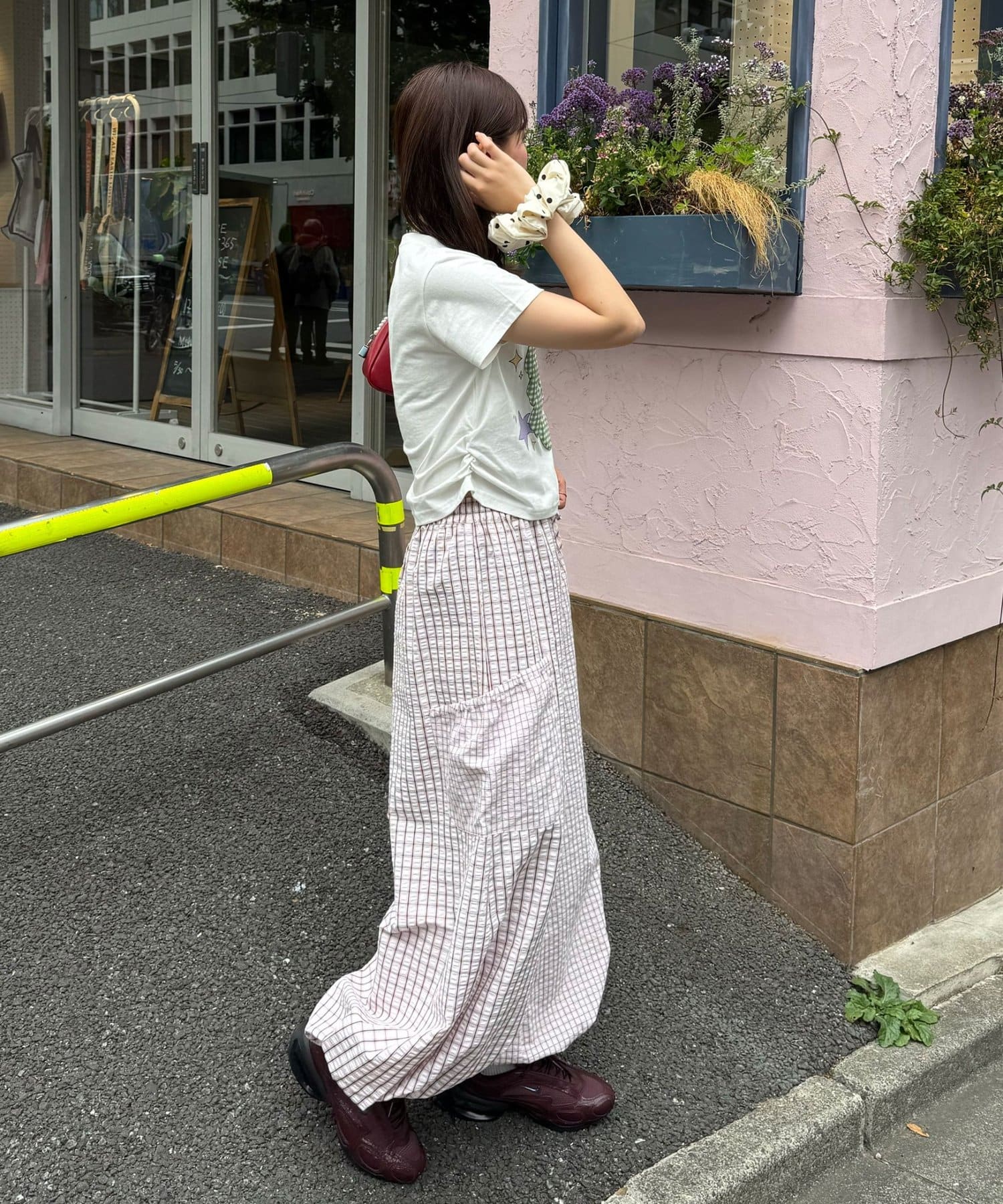 CIAOPANIC(チャオパニック) チェックバルーンイージーパンツ