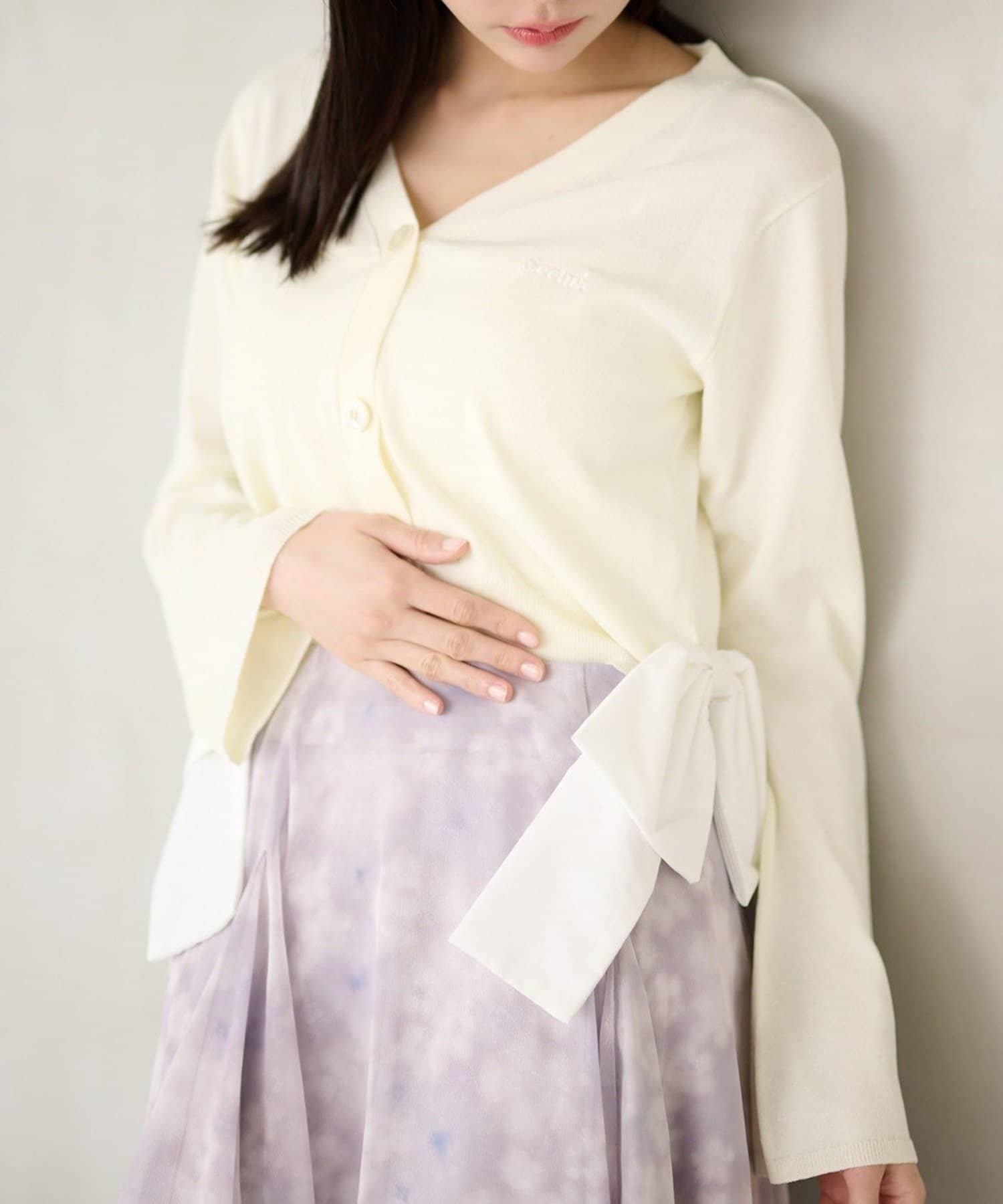 NICE CLAUP / OLIVE des OLIVE OUTLET(ナイスクラップ  / オリーブ デ オリーブ アウトレット) 【Seemi】カーデ