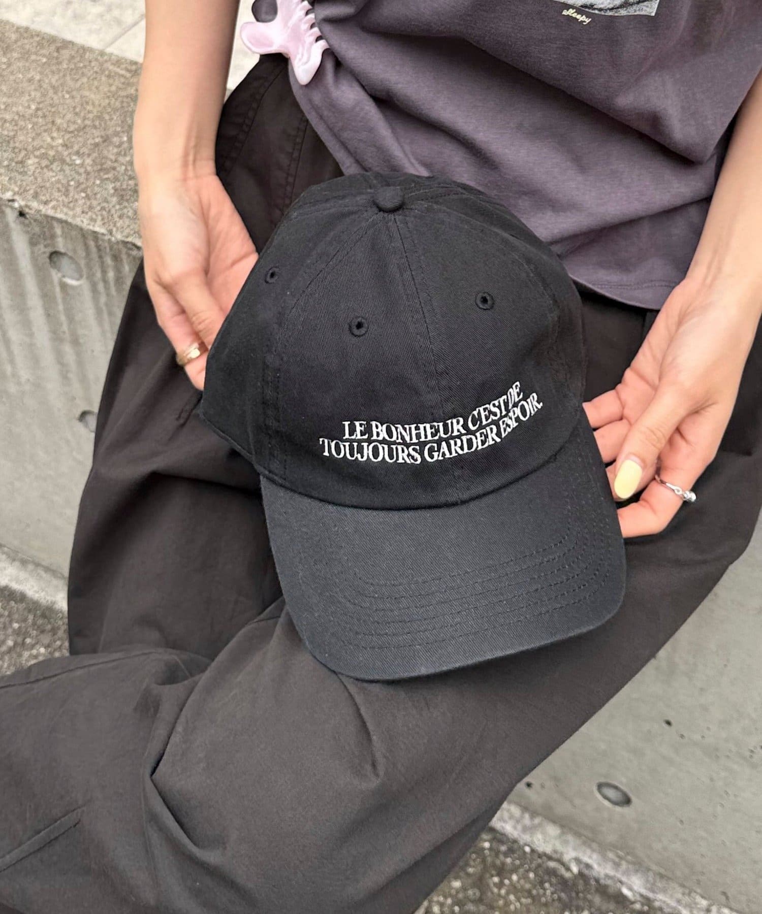 FREDY & GLOSTER(フレディ アンド グロスター) フレンチロゴキャップ