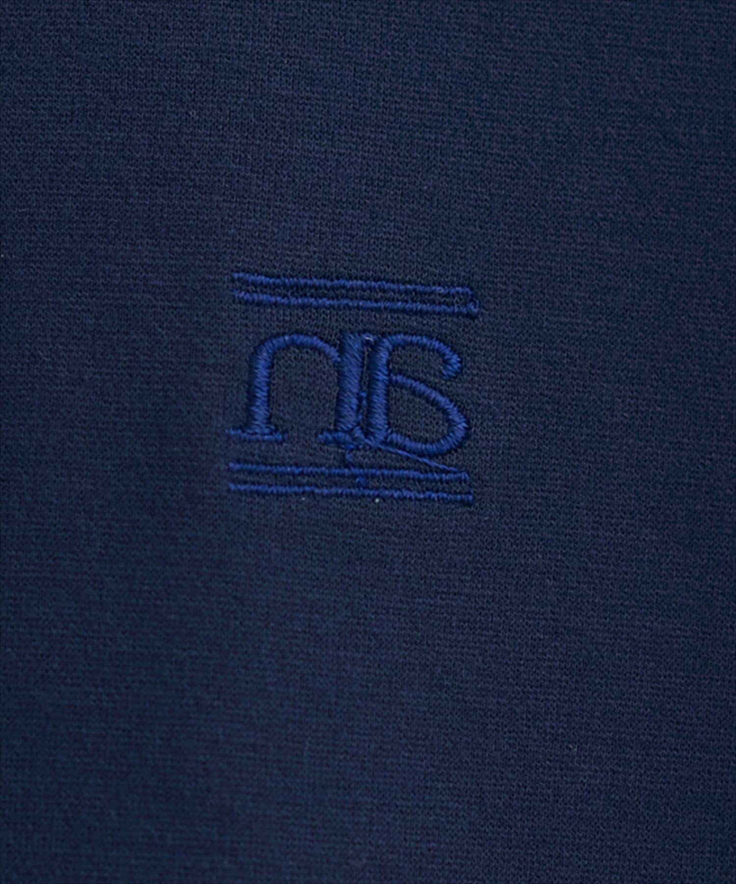 natural couture(ナチュラルクチュール) ちびロゴ刺繍ペプラムT