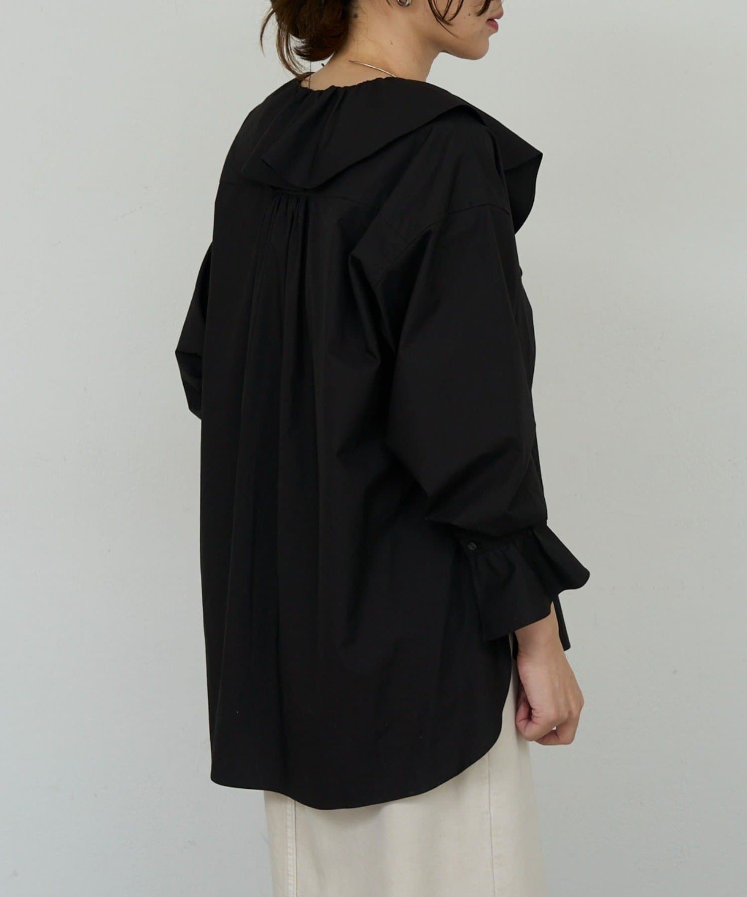 russet(ラシット) ラッフルタイプライターシャツ