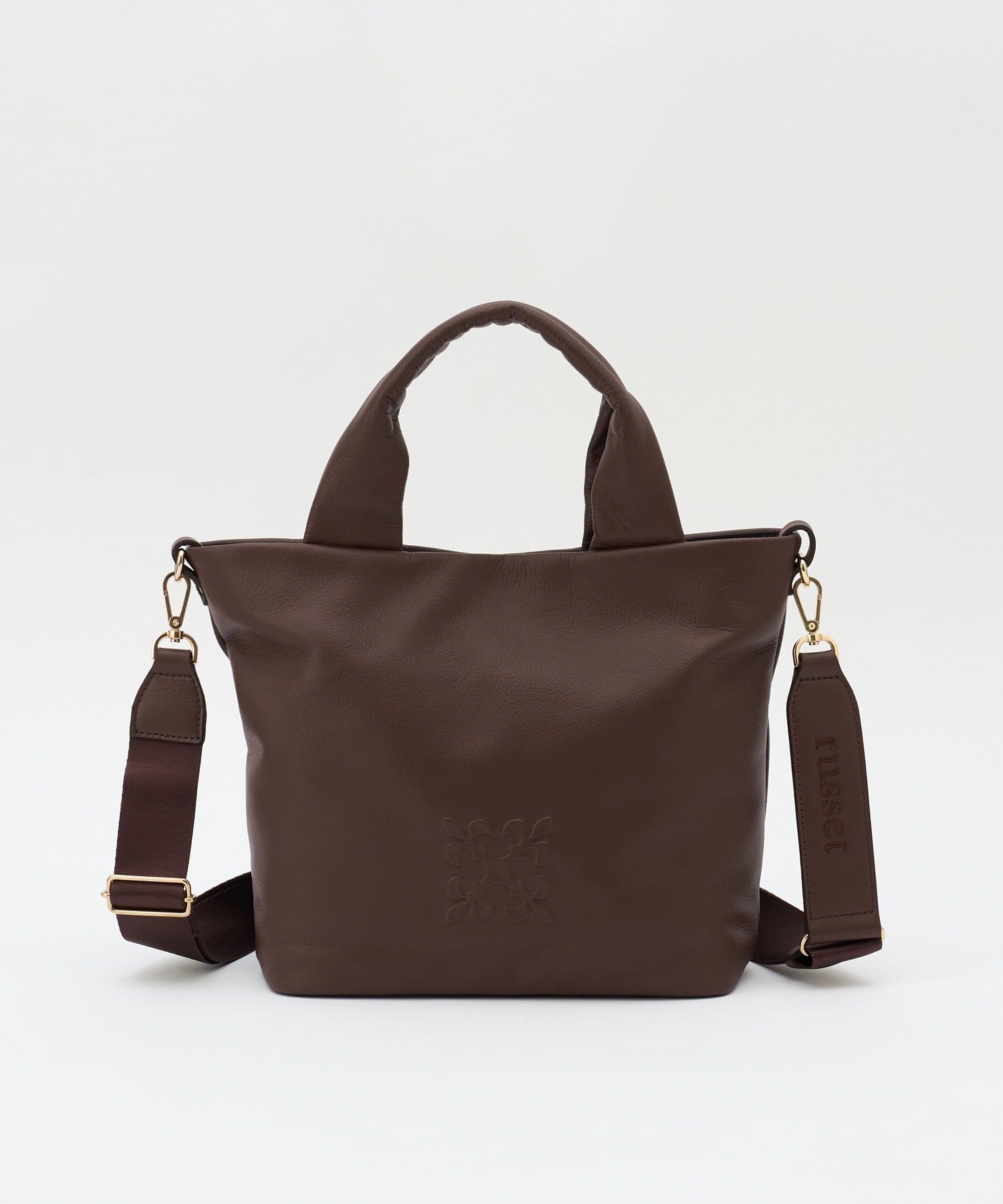 russet(ラシット) 【Souffle TOTE】レザー2WAYトートバッグ