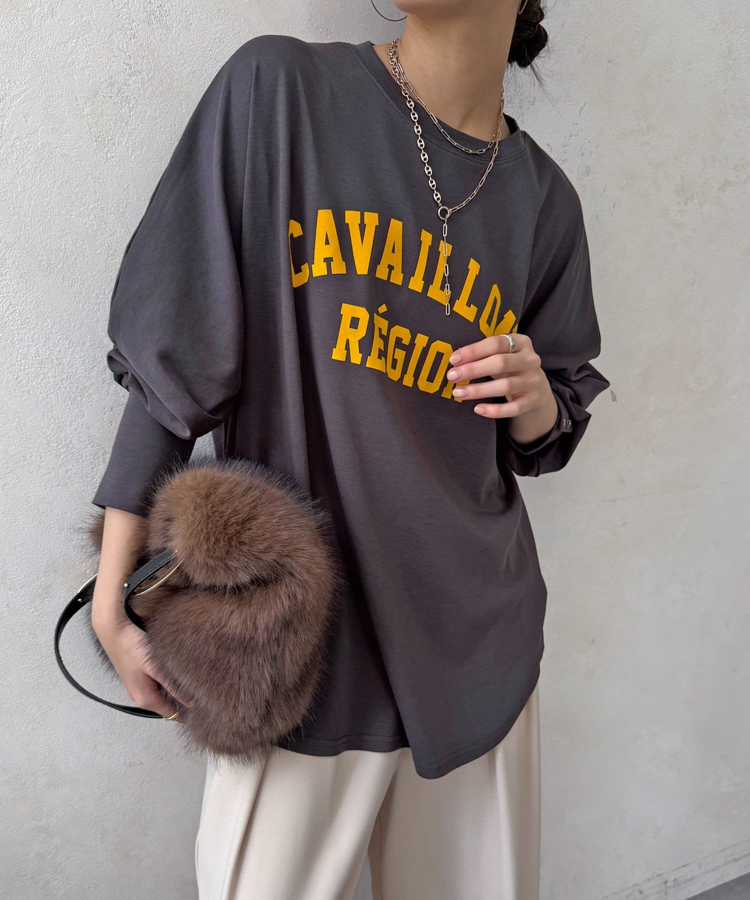 DOUDOU(ドゥドゥ) CAVAILLON REGIONドルマンプリントロンTEE